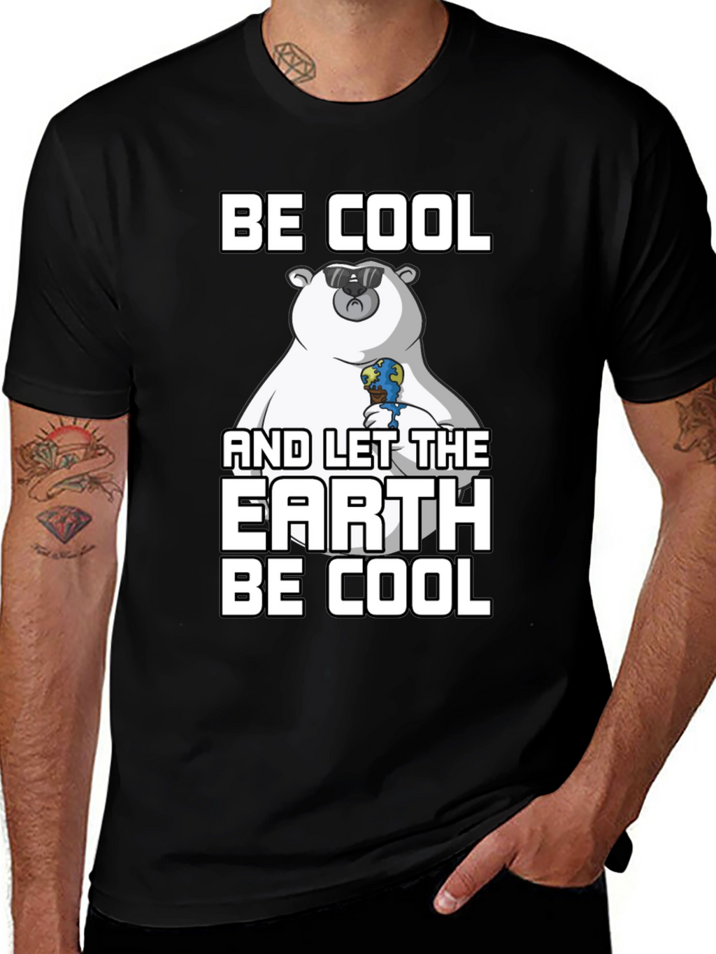 Be Cool Earth T-Shirt: Climate Awareness