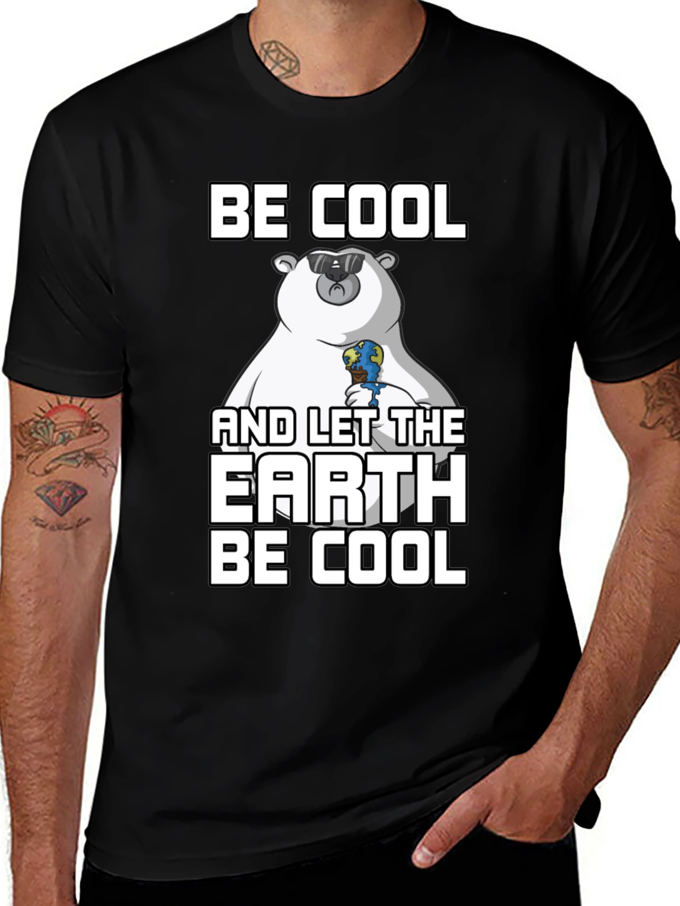 Be Cool Earth T-Shirt: Climate Awareness