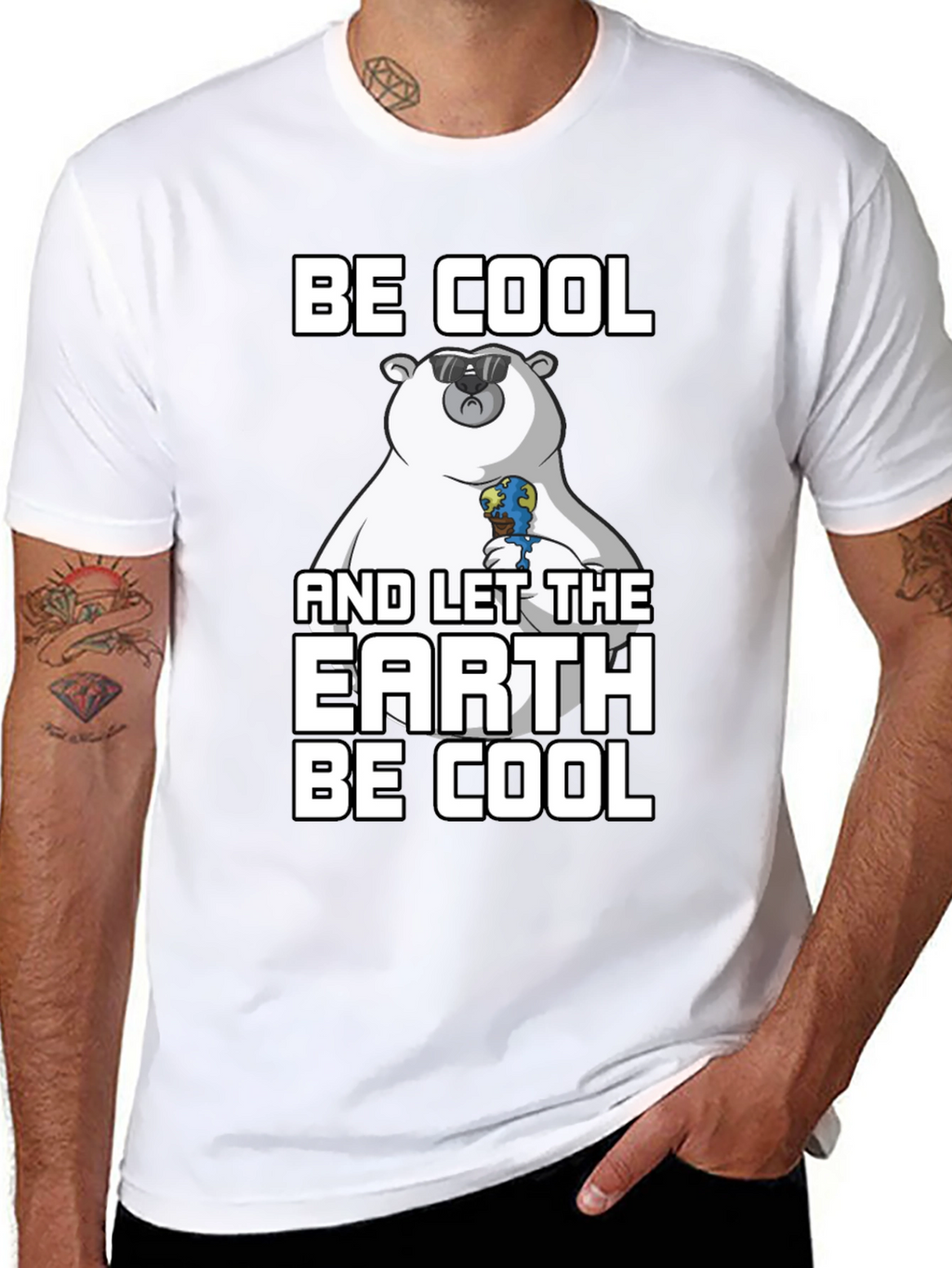 Be Cool Earth T-Shirt: Climate Awareness