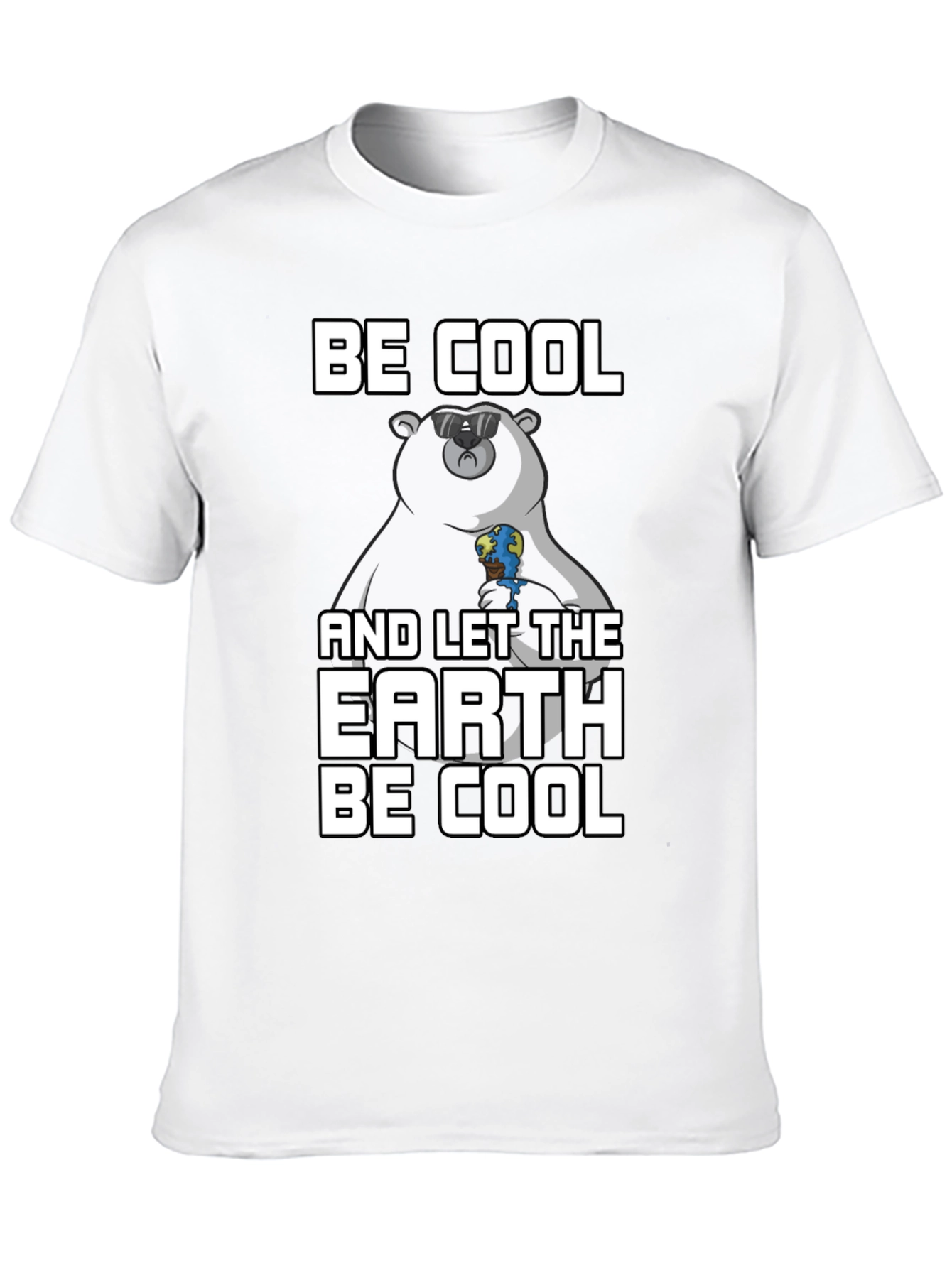 Be Cool Earth T-Shirt: Climate Awareness