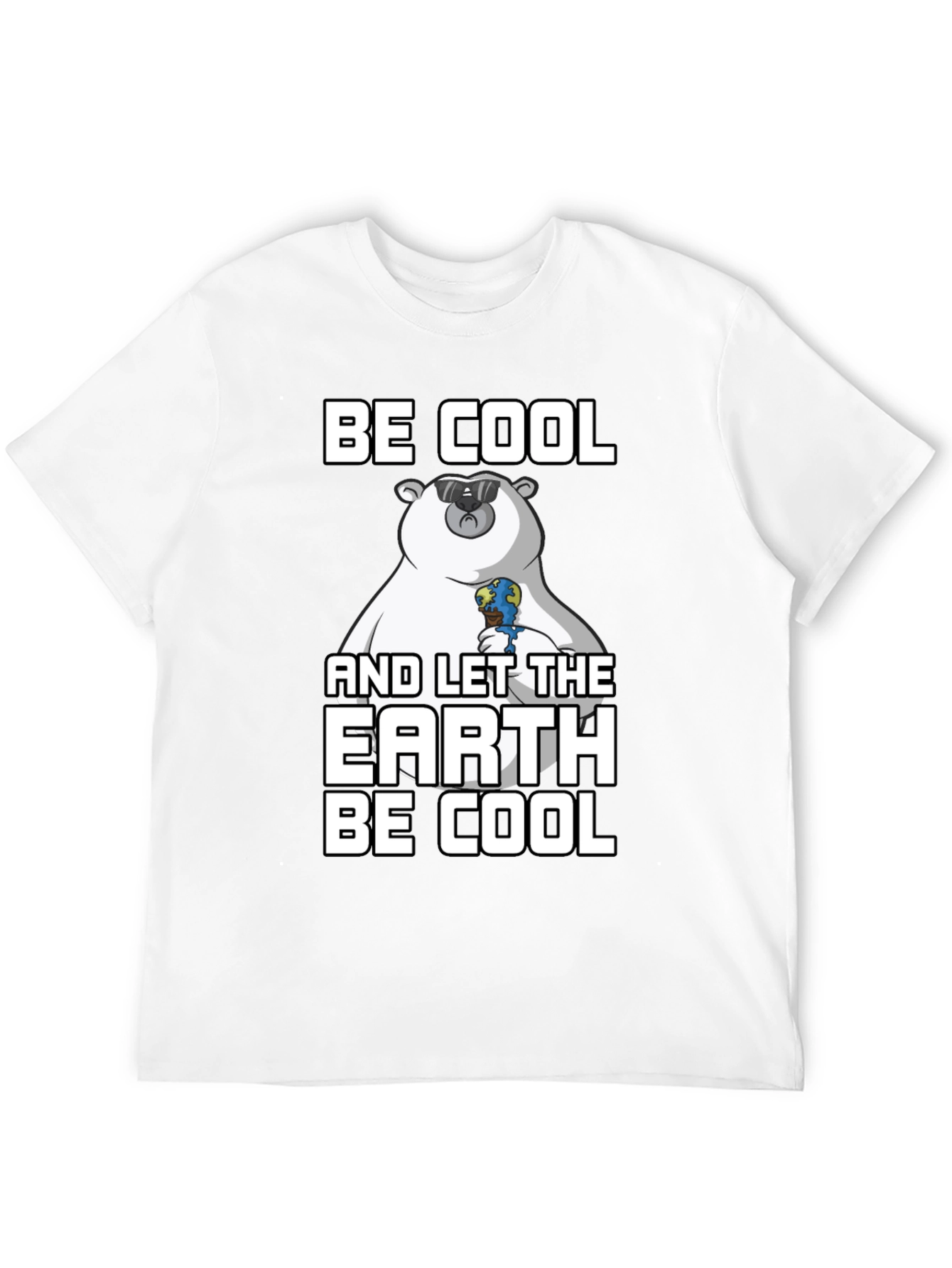 Be Cool Earth T-Shirt: Climate Awareness