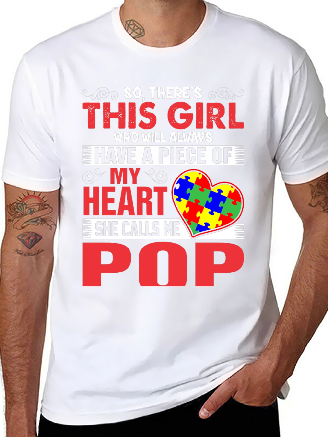 Autism Awareness Pop T-Shirt