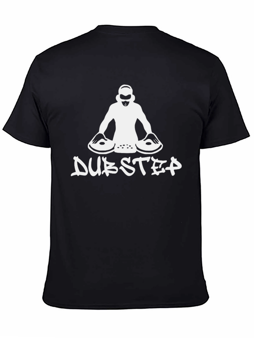 DJ Dubstep Graphic Black T-Shirt
