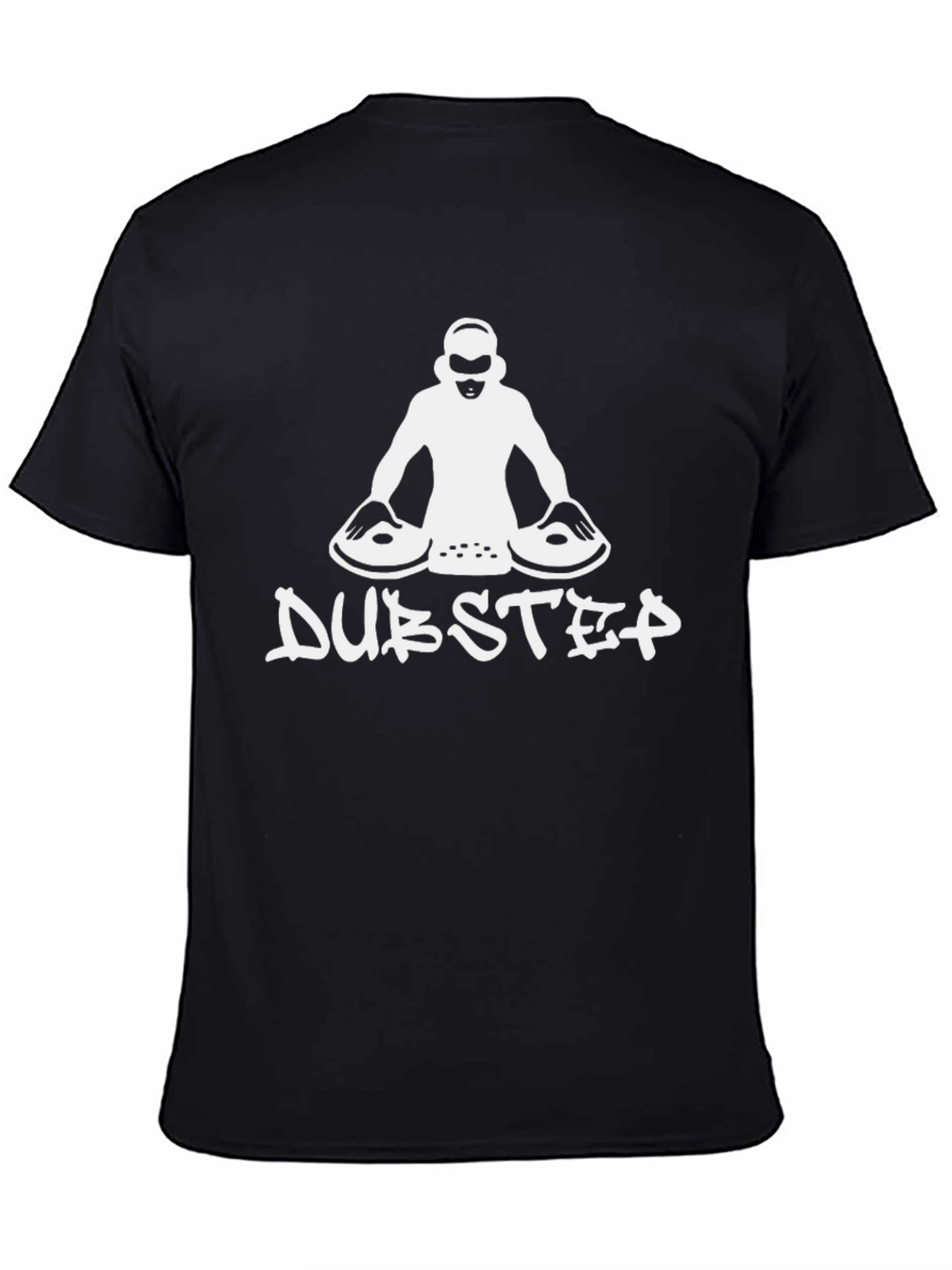 DJ Dubstep Graphic Black T-Shirt