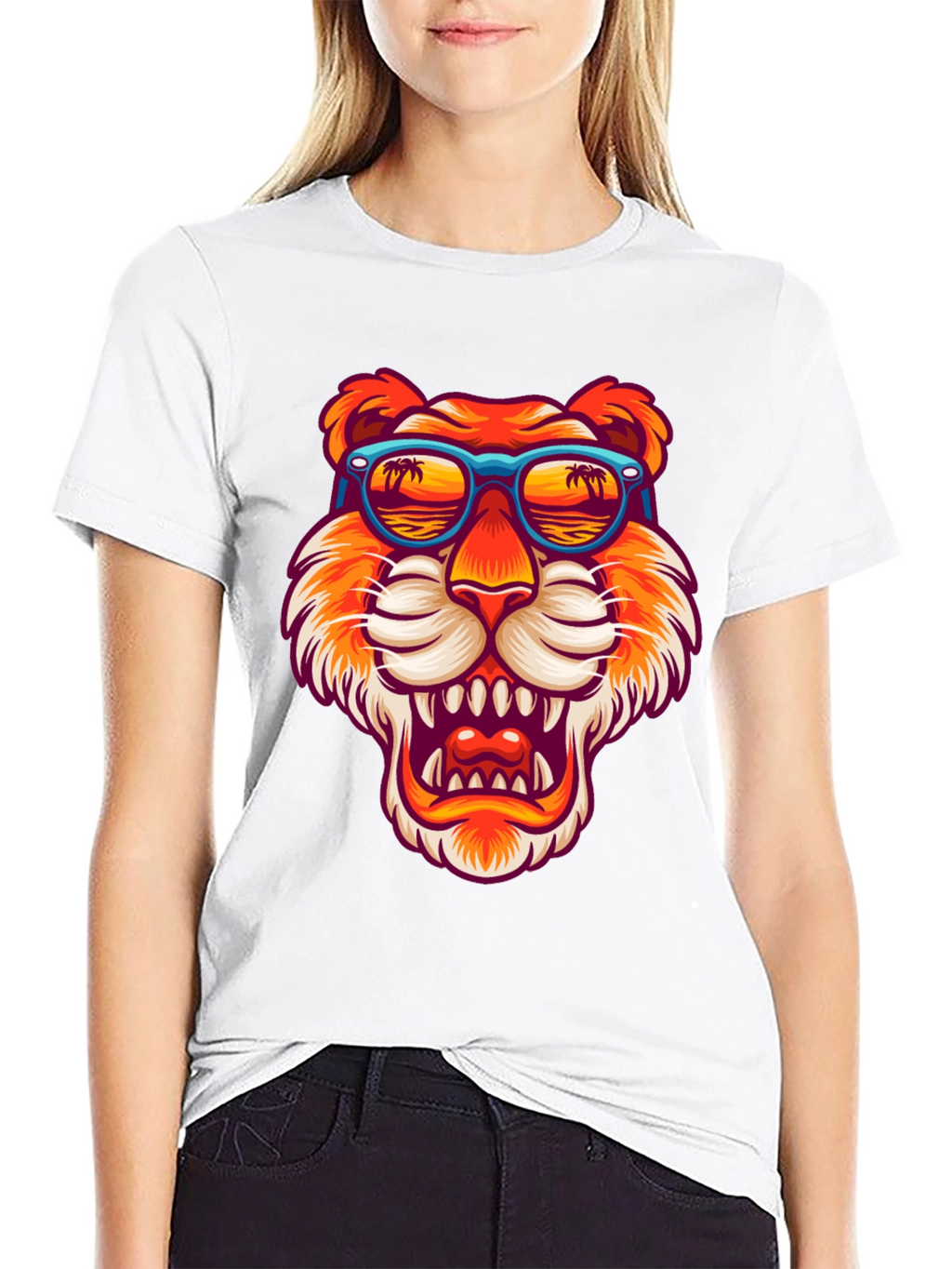 Cool Tiger Graphic Tee