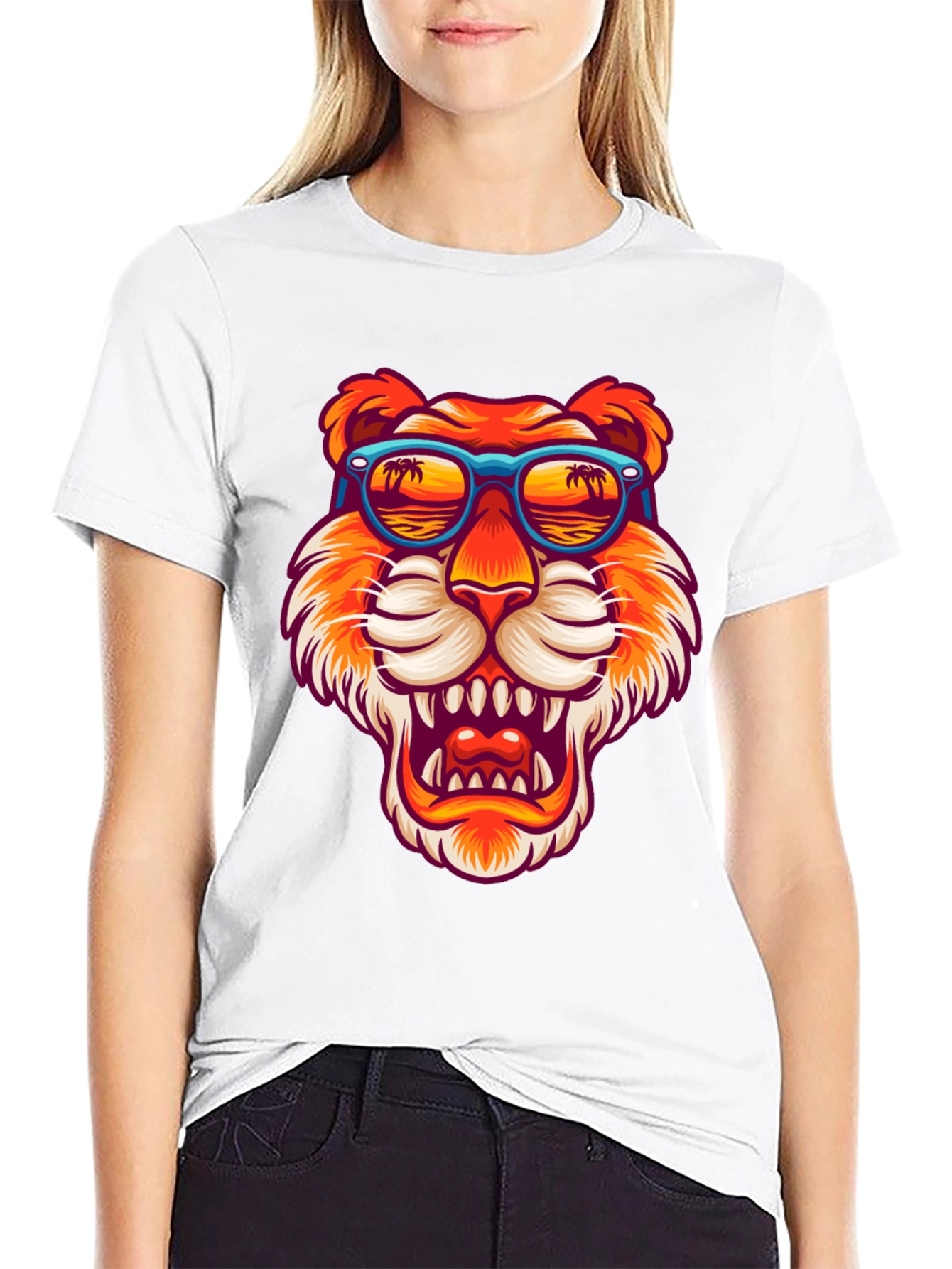 Cool Tiger Graphic Tee
