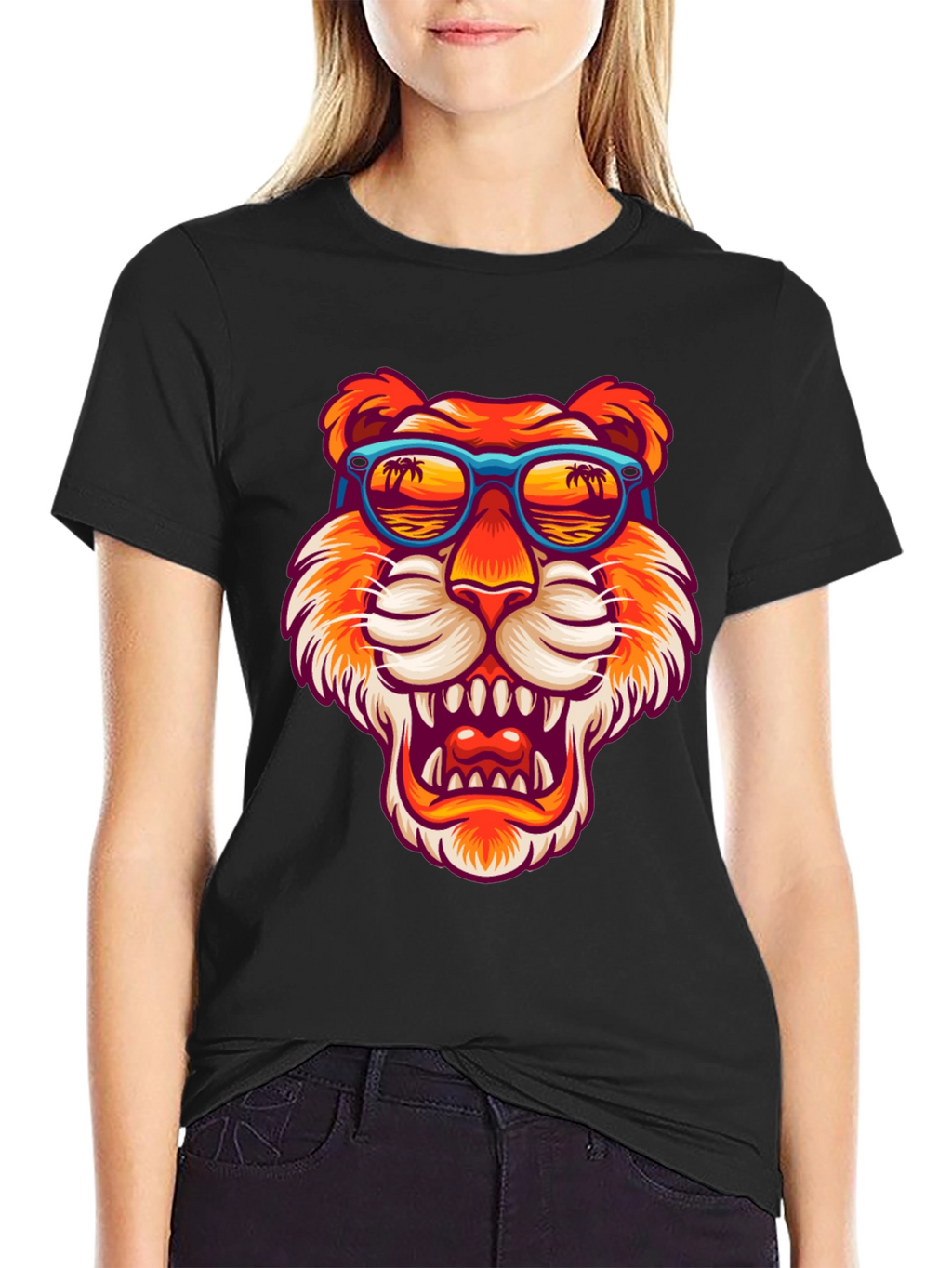 Cool Tiger Graphic Tee