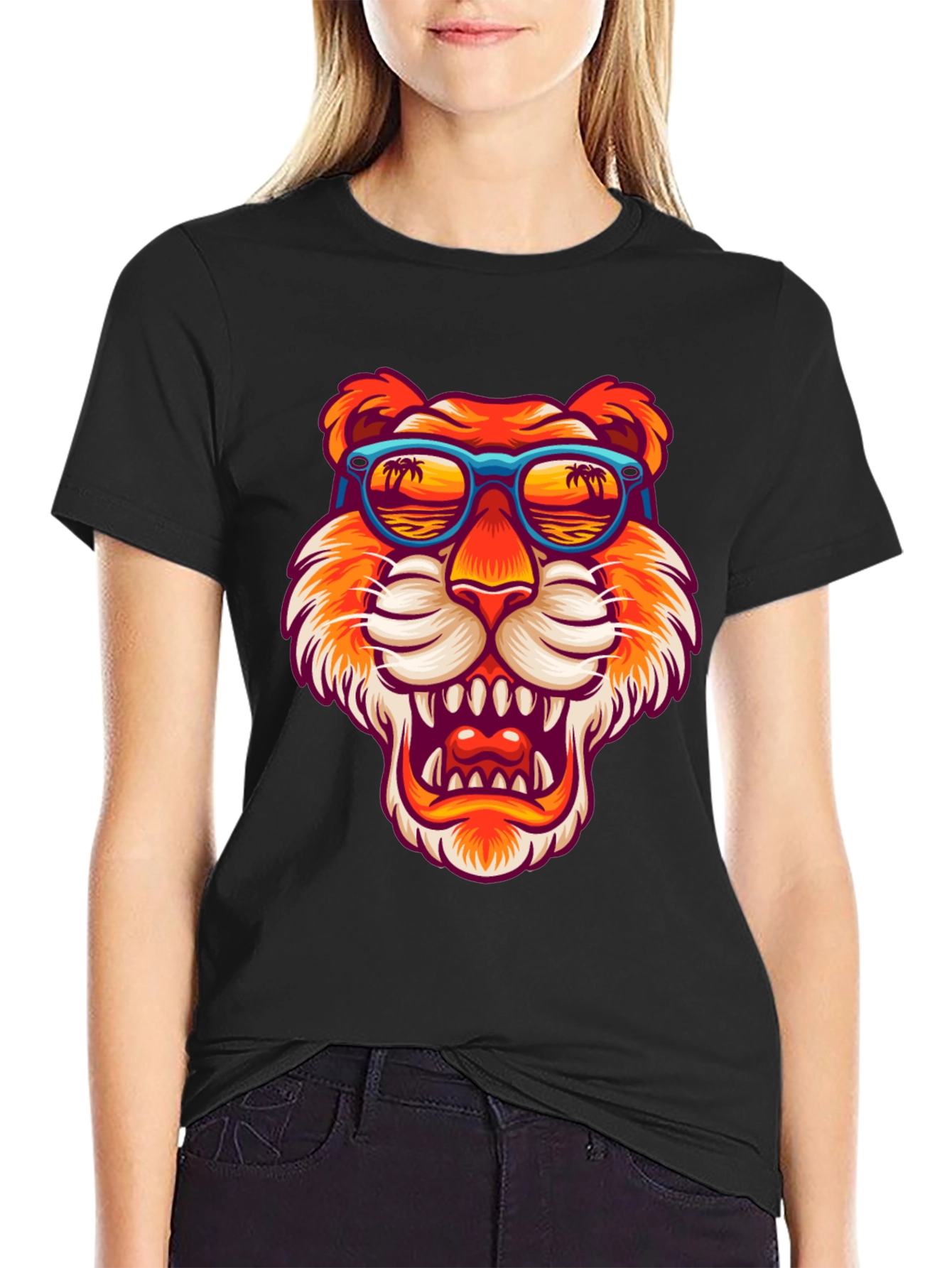 Cool Tiger Graphic Tee