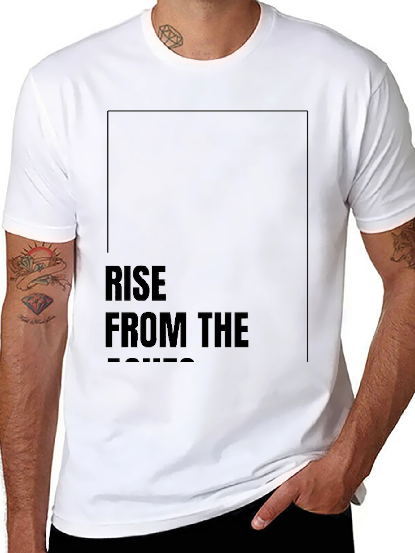 Rise From The Ashes Black T-Shirt