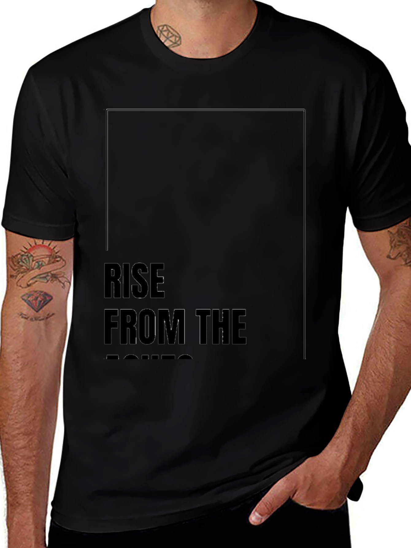 Rise From The Ashes Black T-Shirt