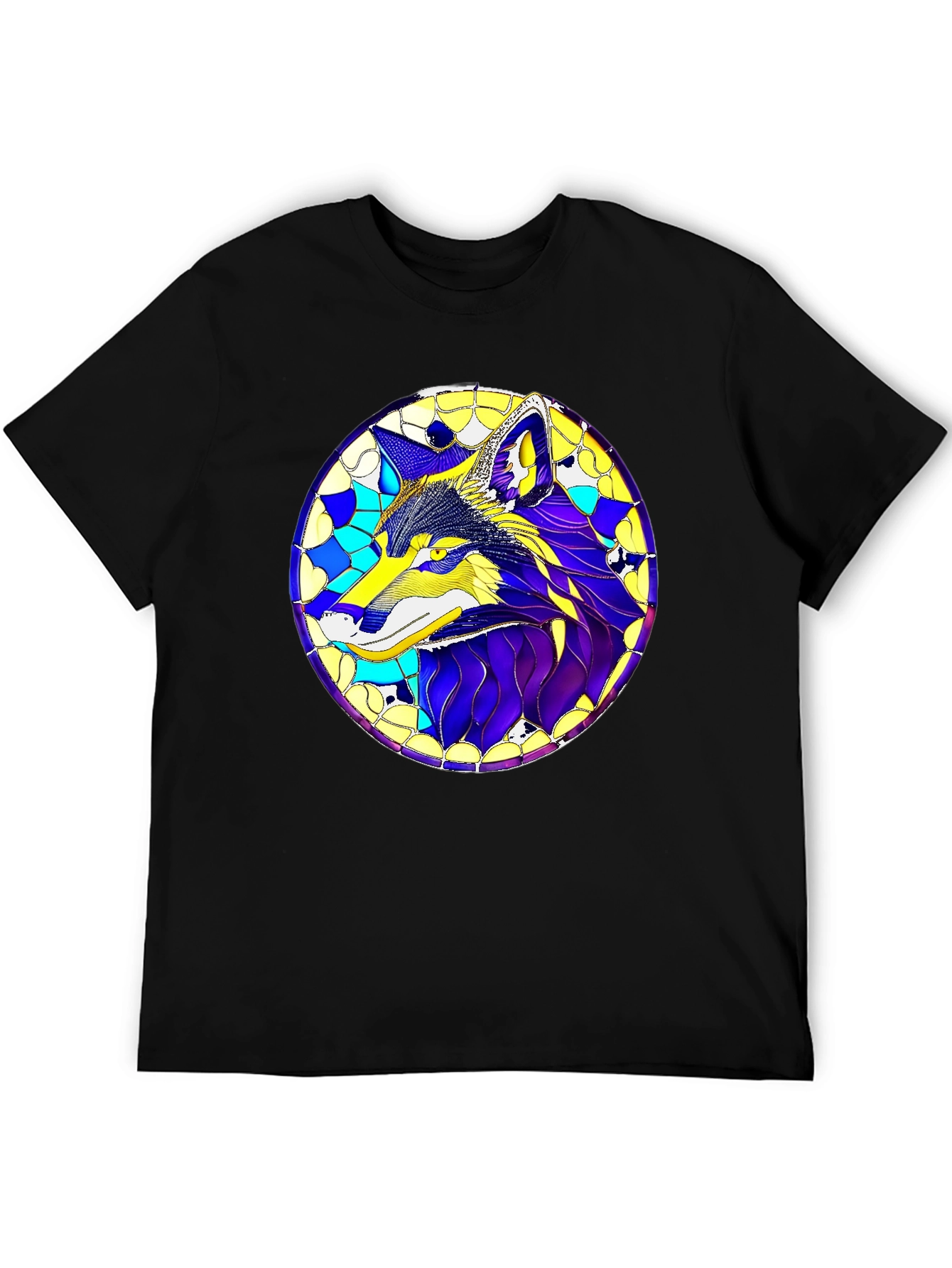 Artistic Wolf Graphic Tee
