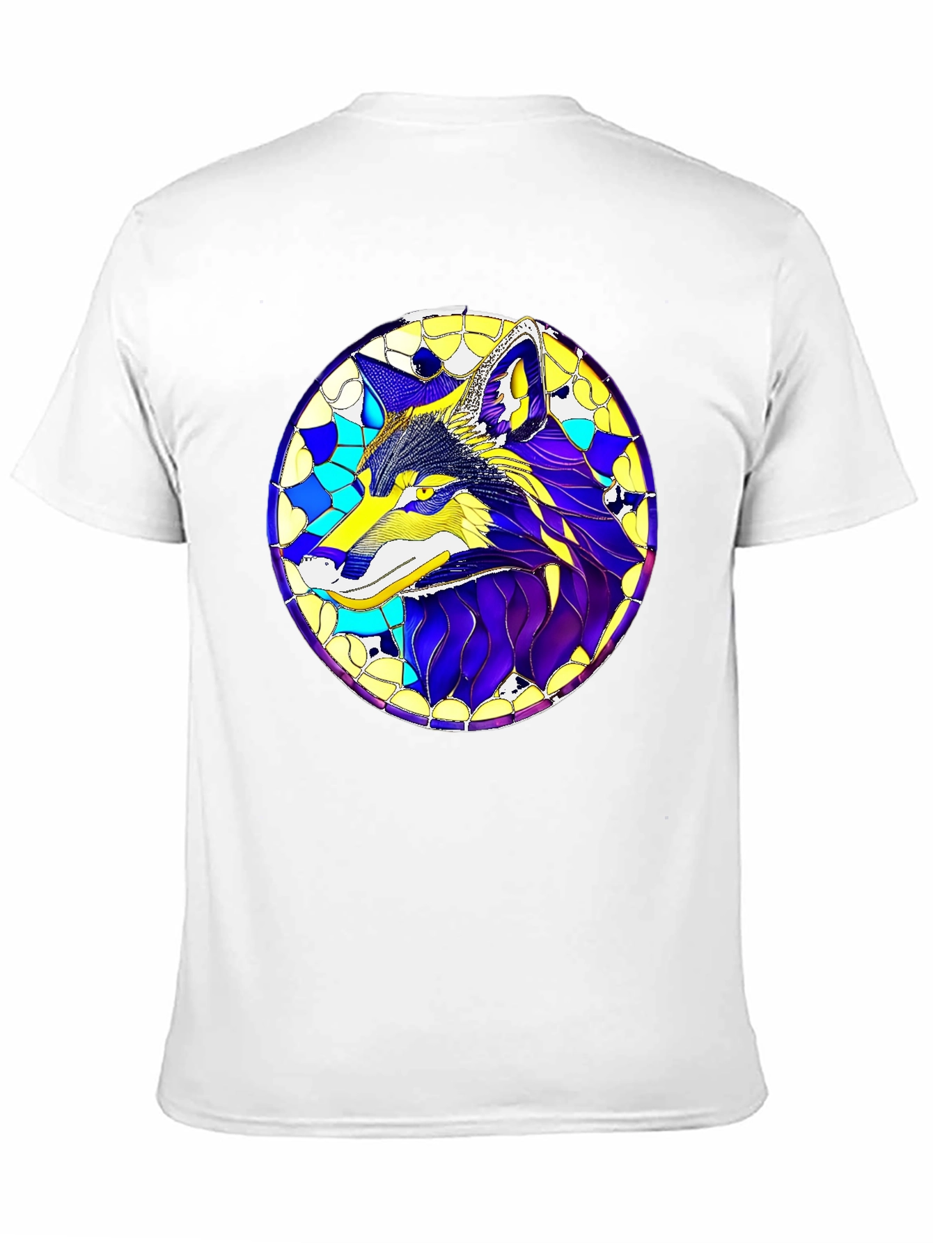 Artistic Wolf Graphic Tee