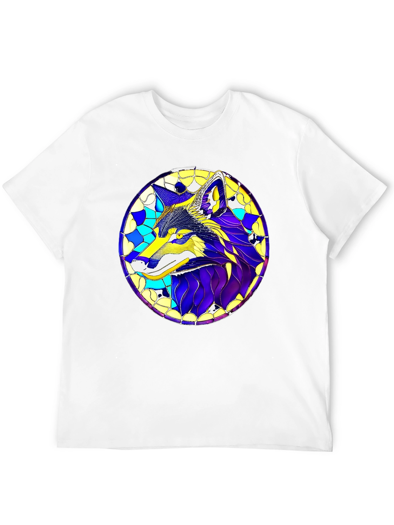 Artistic Wolf Graphic Tee
