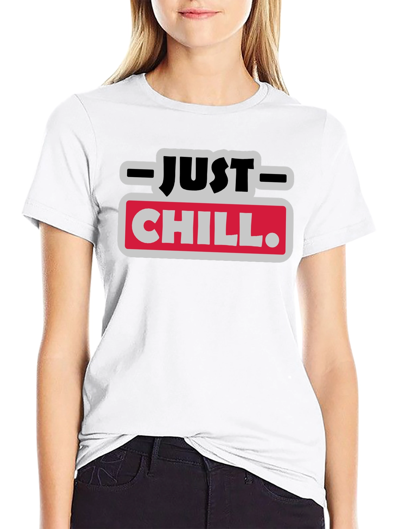 Just Chill Graphic Tee - Relaxed Style T-Shirt