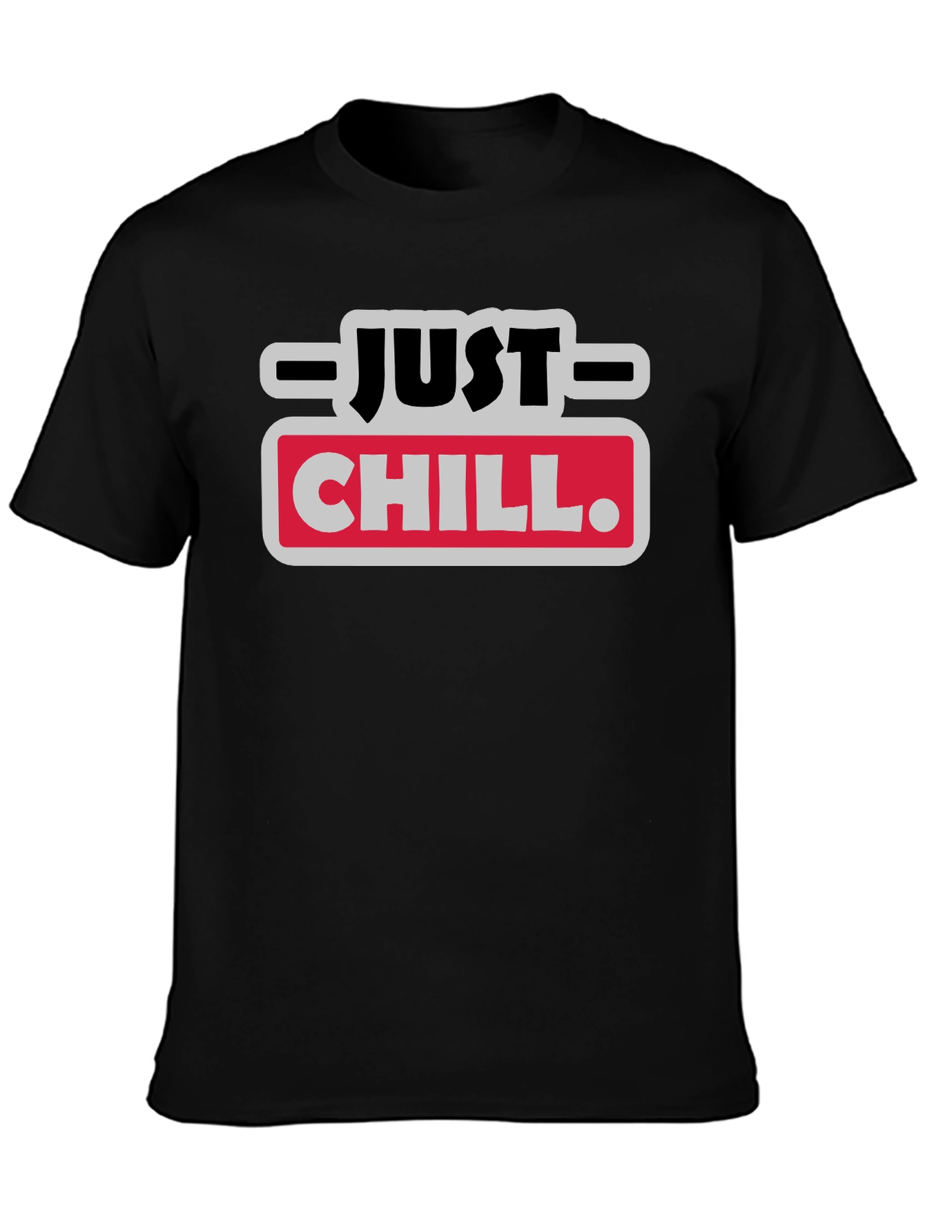 Just Chill Graphic Tee - Relaxed Style T-Shirt