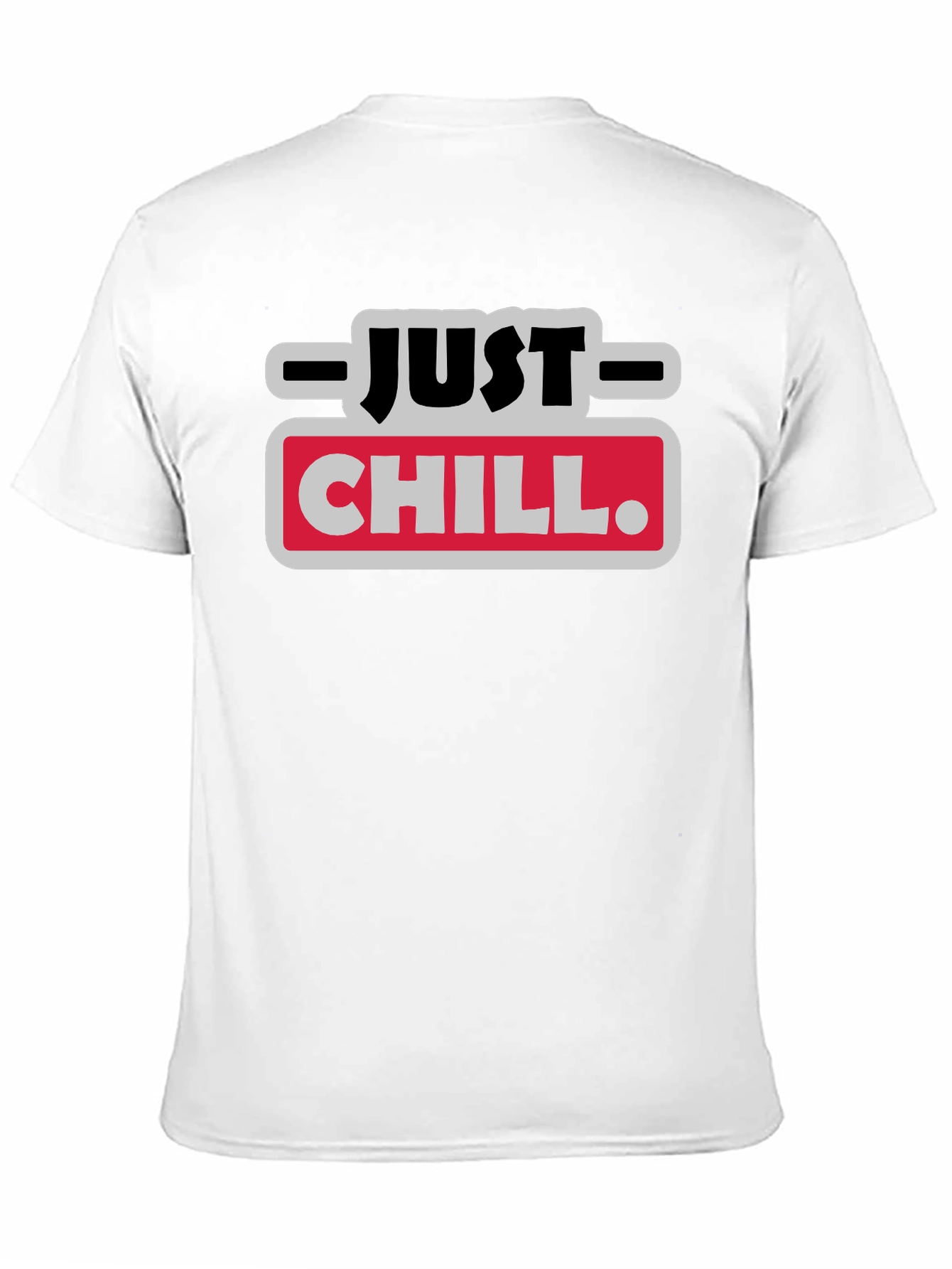 Just Chill Graphic Tee - Relaxed Style T-Shirt