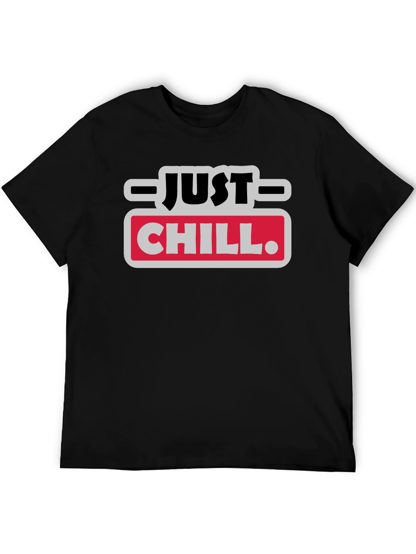 Just Chill Graphic Tee - Relaxed Style T-Shirt