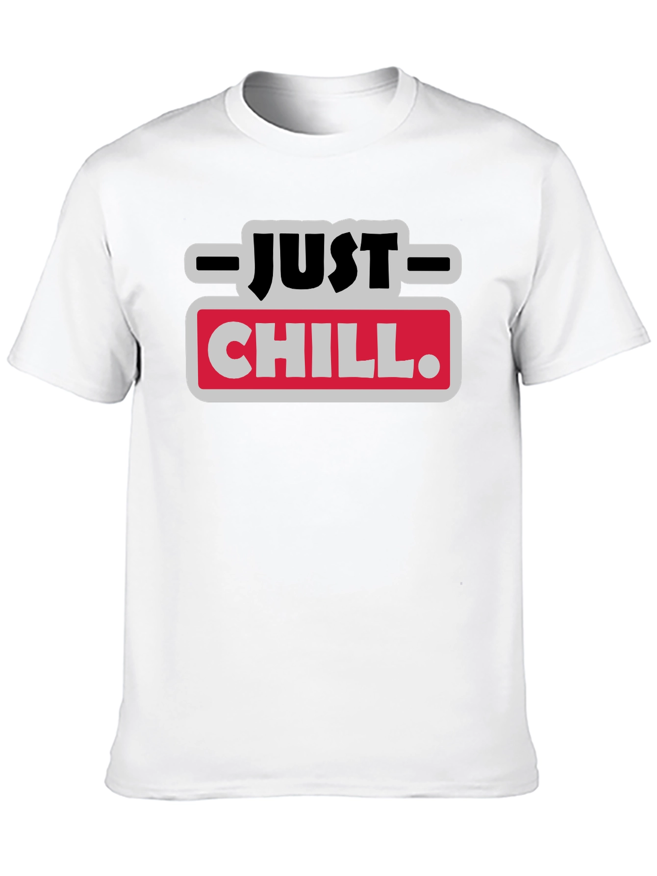 Just Chill Graphic Tee - Relaxed Style T-Shirt