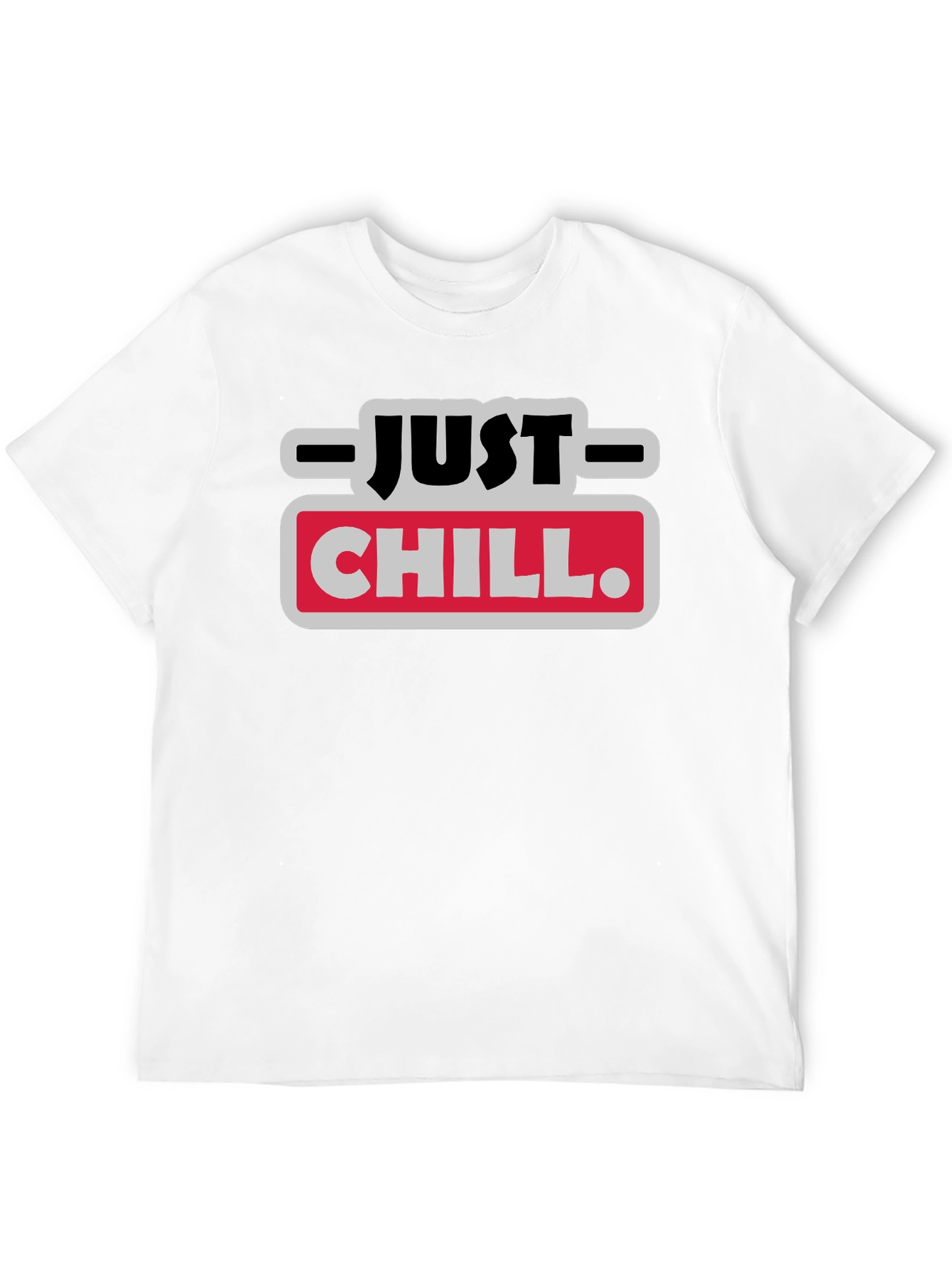 Just Chill Graphic Tee - Relaxed Style T-Shirt