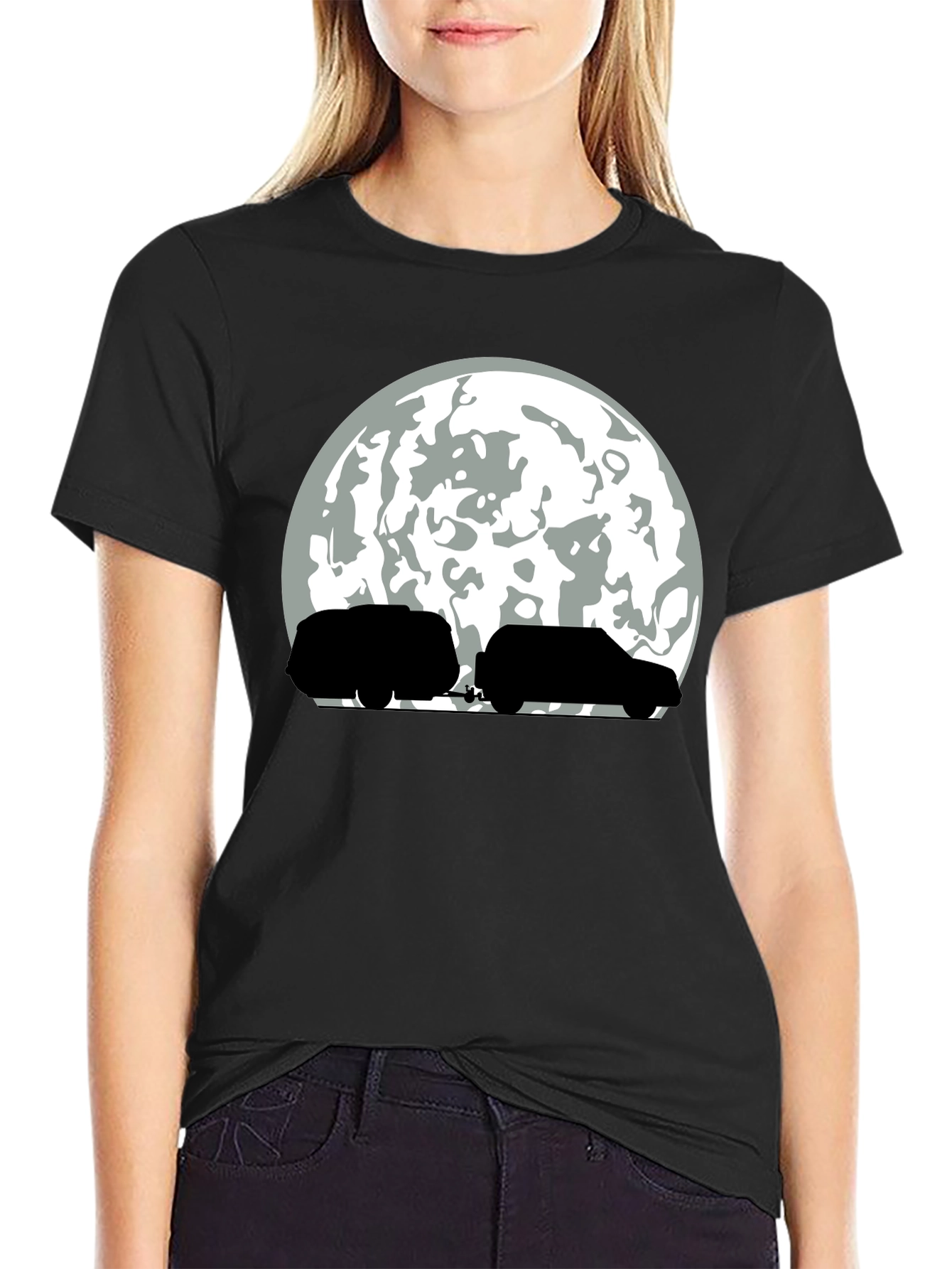 Camping Under the Moon T-Shirt