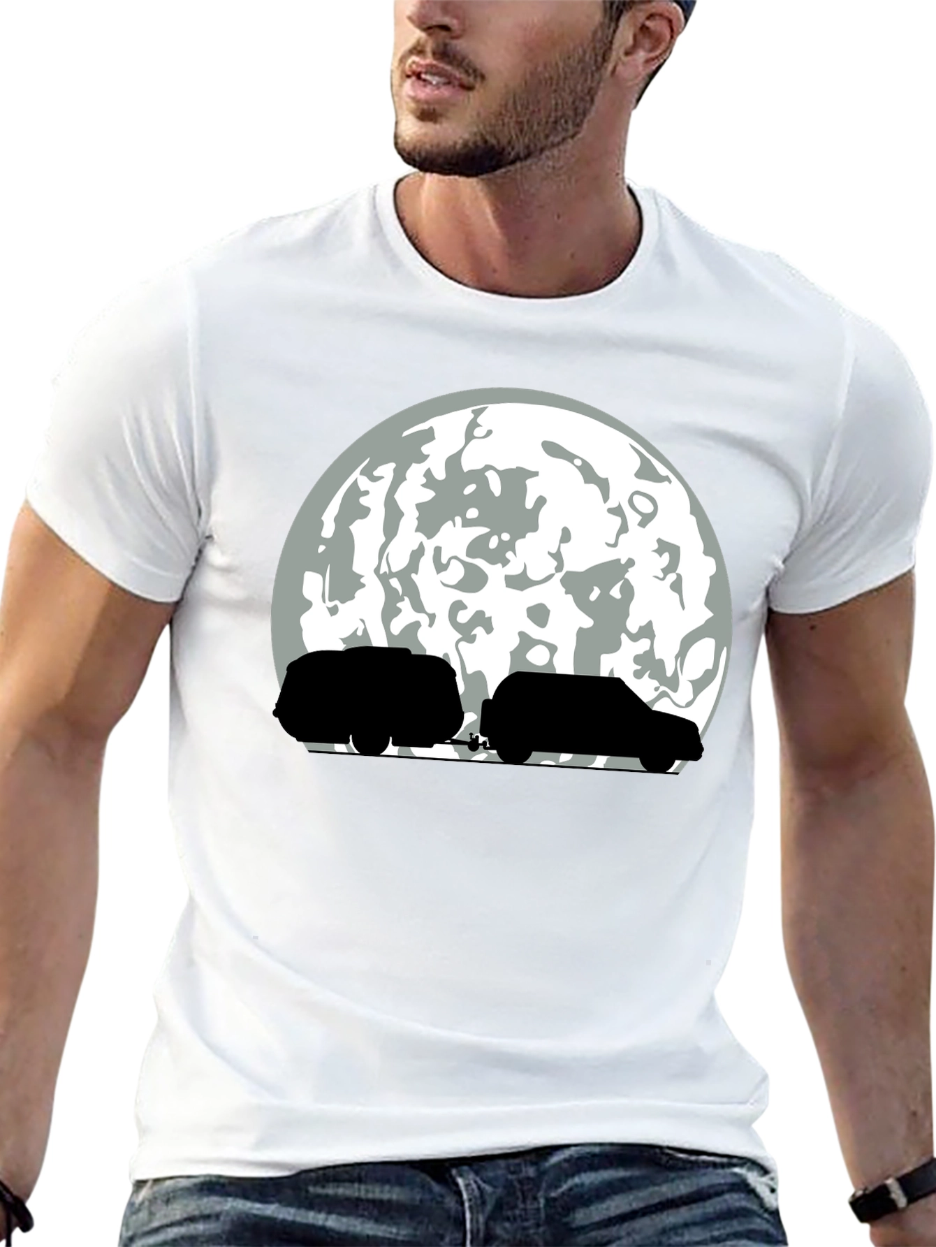 Camping Under the Moon T-Shirt