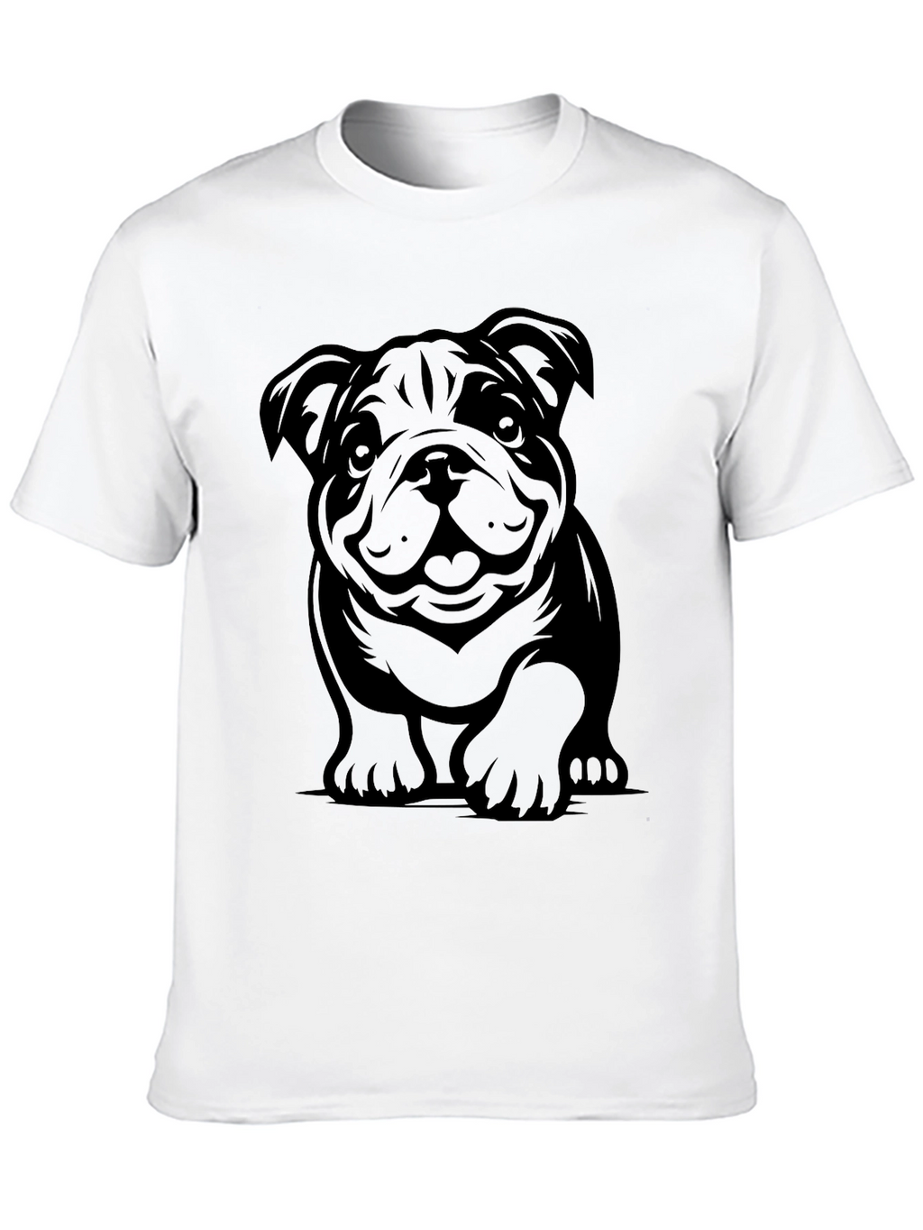 Bulldog Graphic T-Shirt
