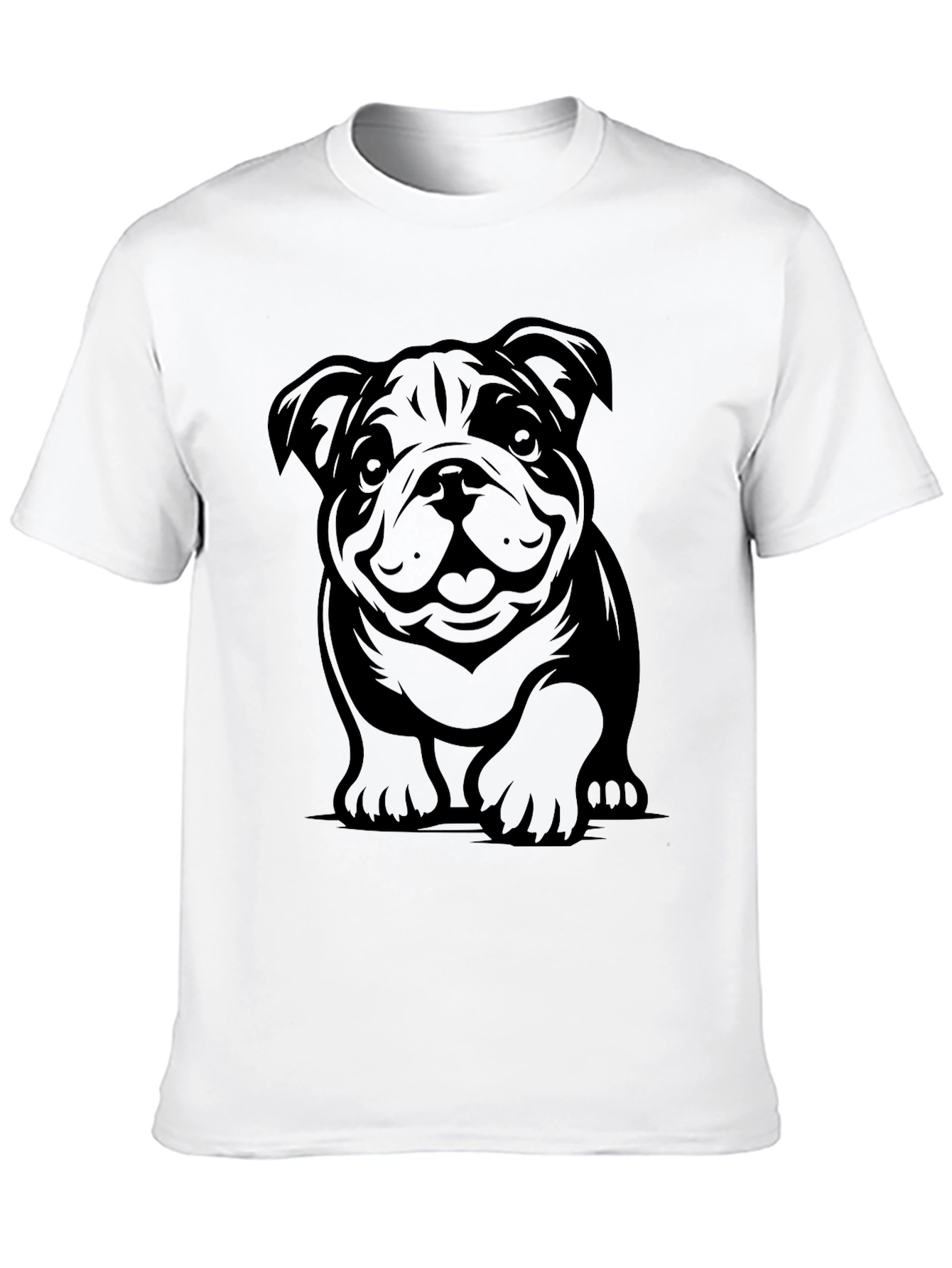 Bulldog Graphic T-Shirt