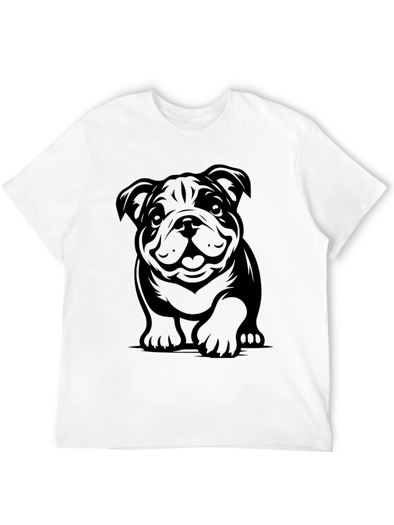 Bulldog Graphic T-Shirt
