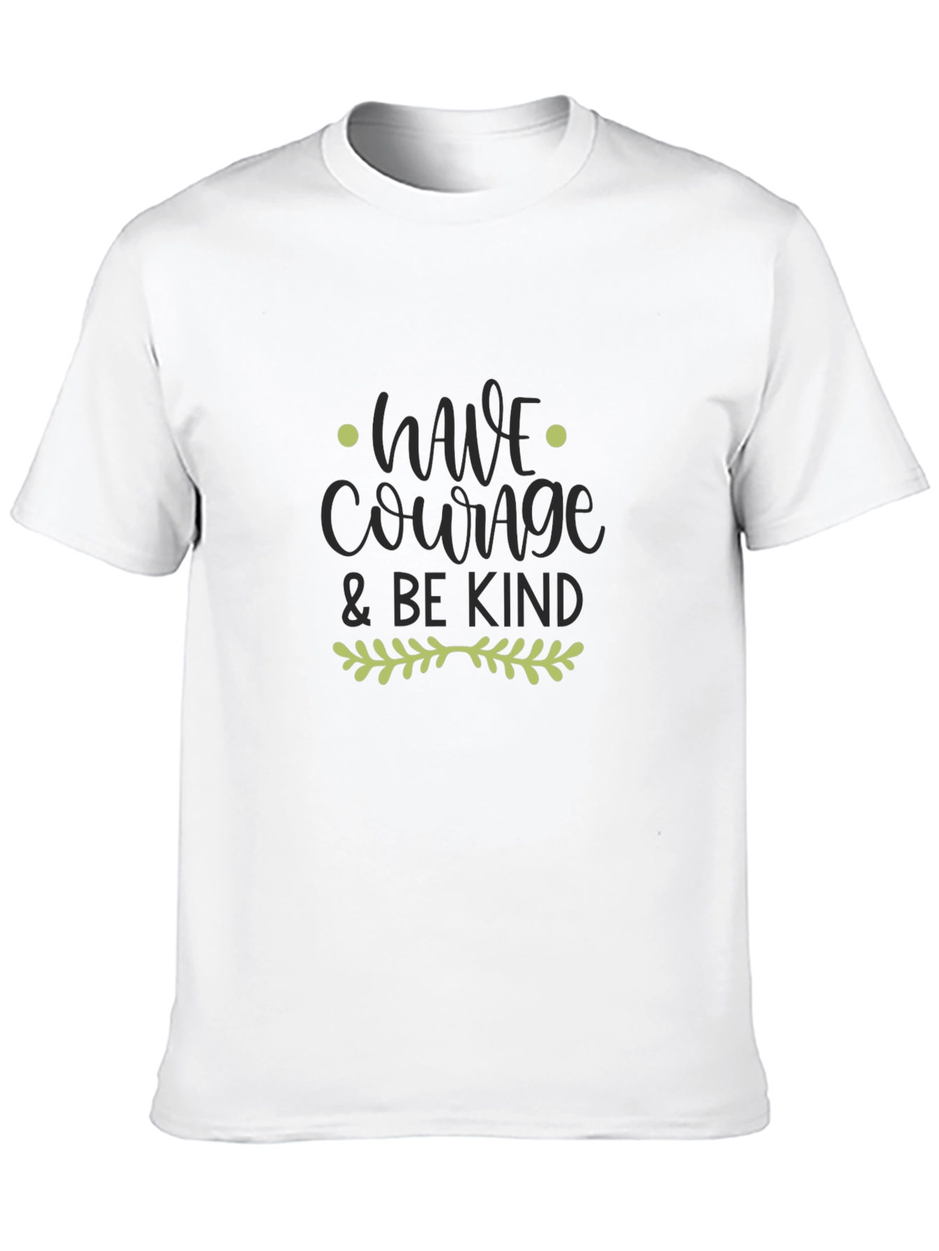 Courage & Kind T-Shirt - Black Graphic Tee