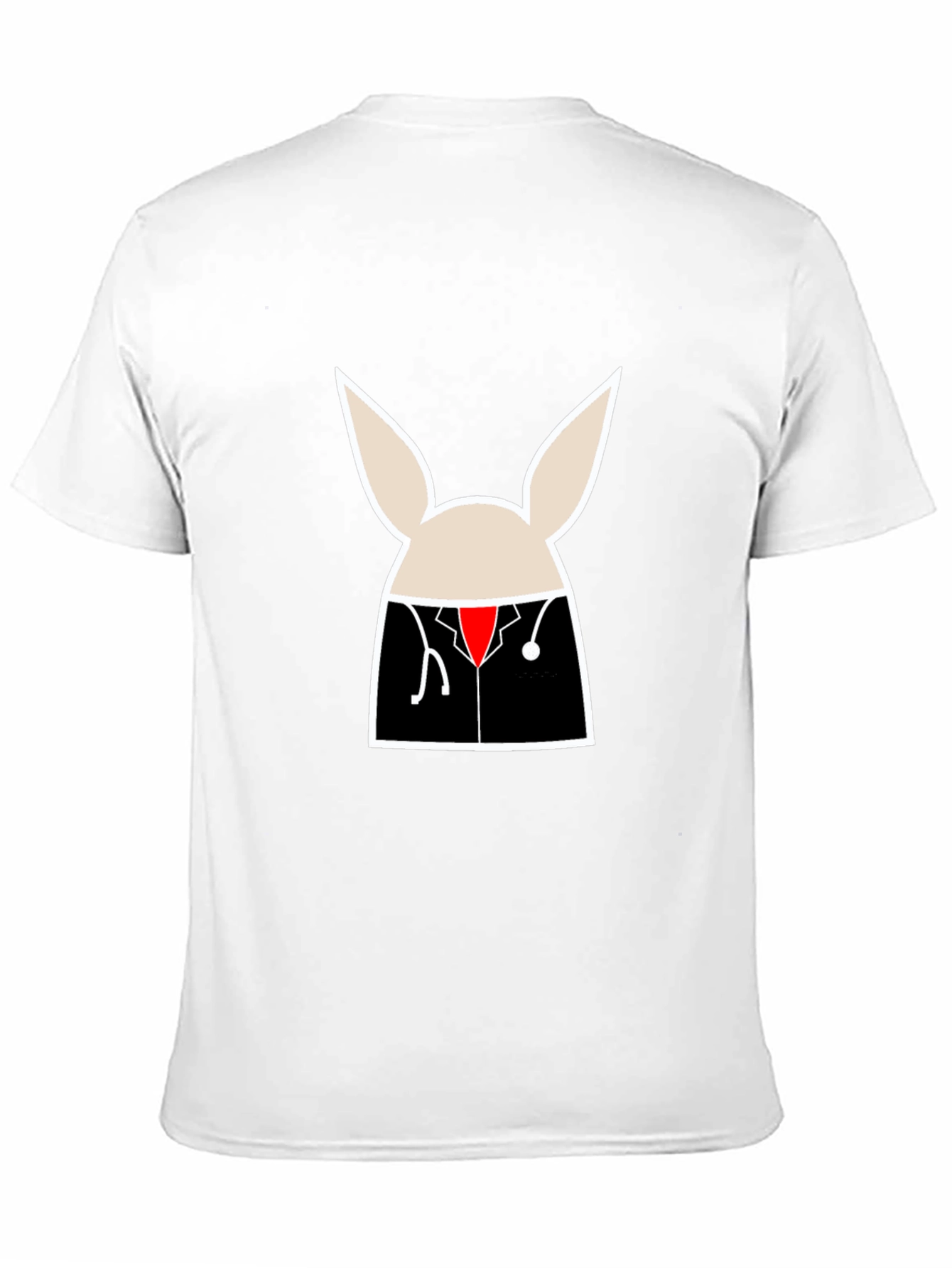 Doctor Bunny Graphic Tee - Unisex Black T-Shirt