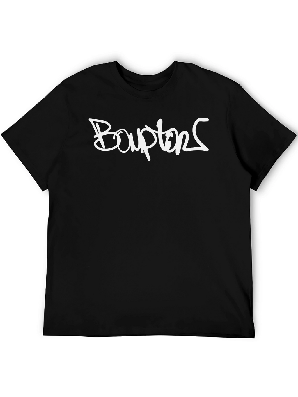 Bouptons Graphic Black T-Shirt