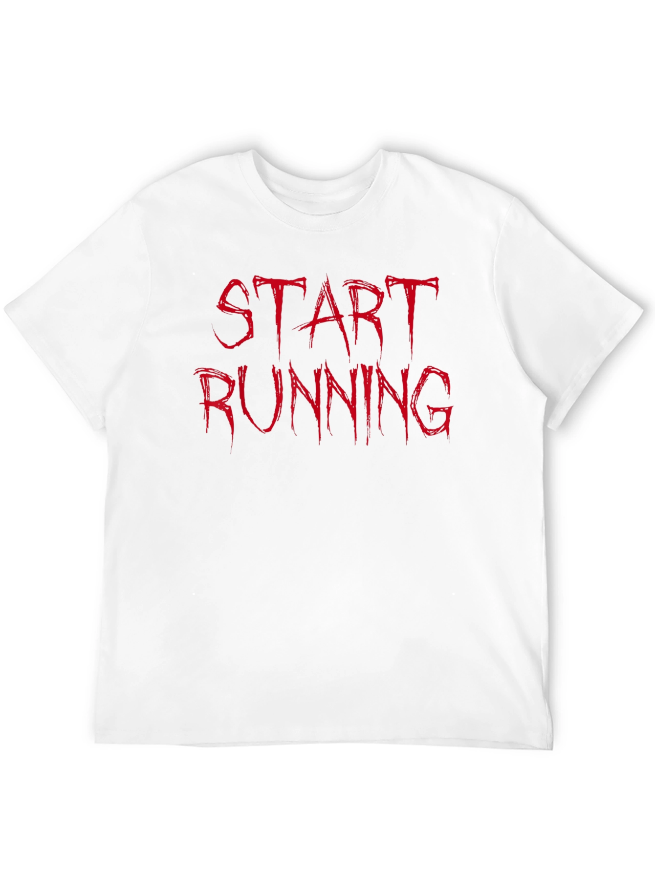 Start Running Graphic Tee - Black