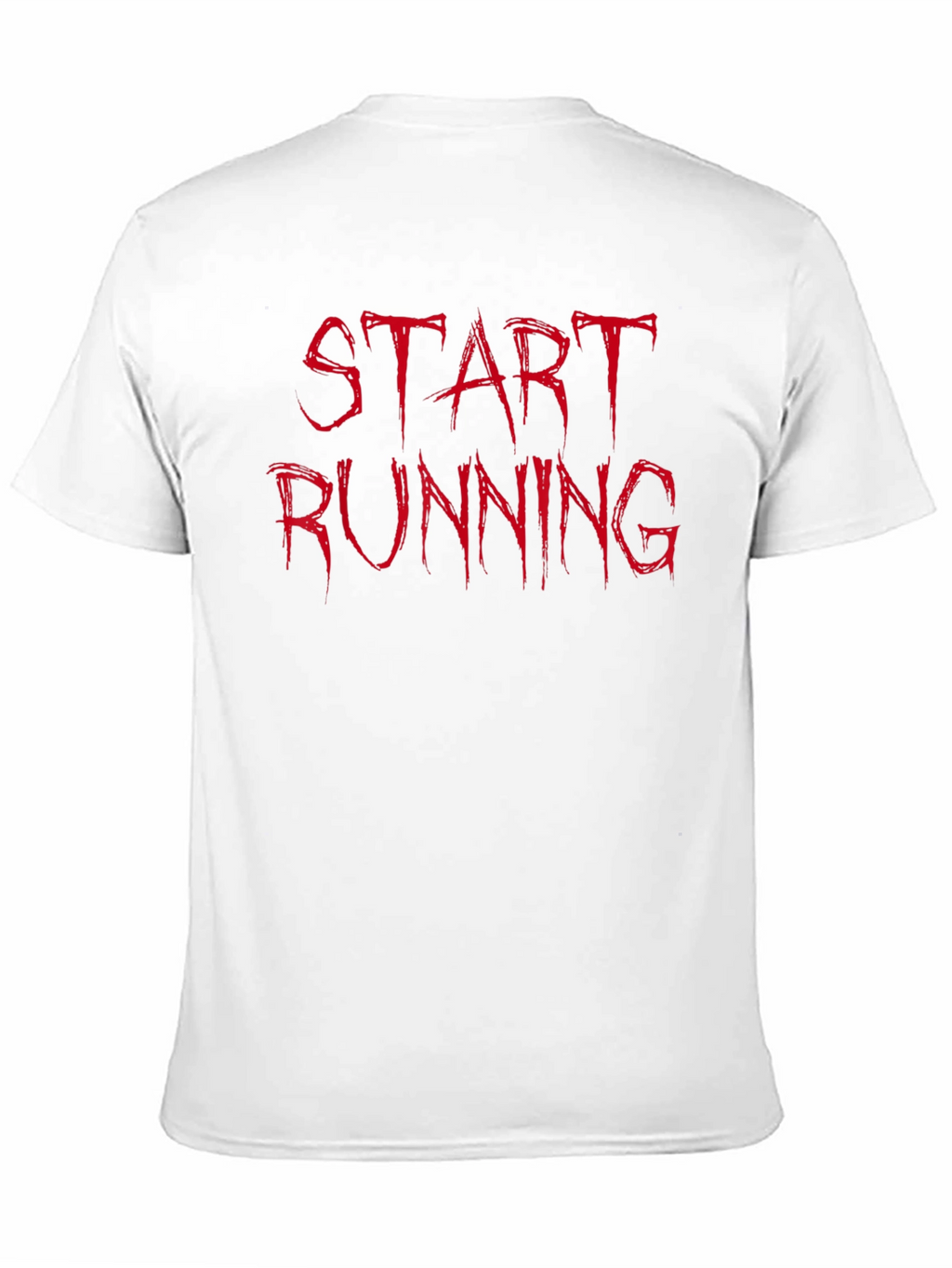 Start Running Graphic Tee - Black