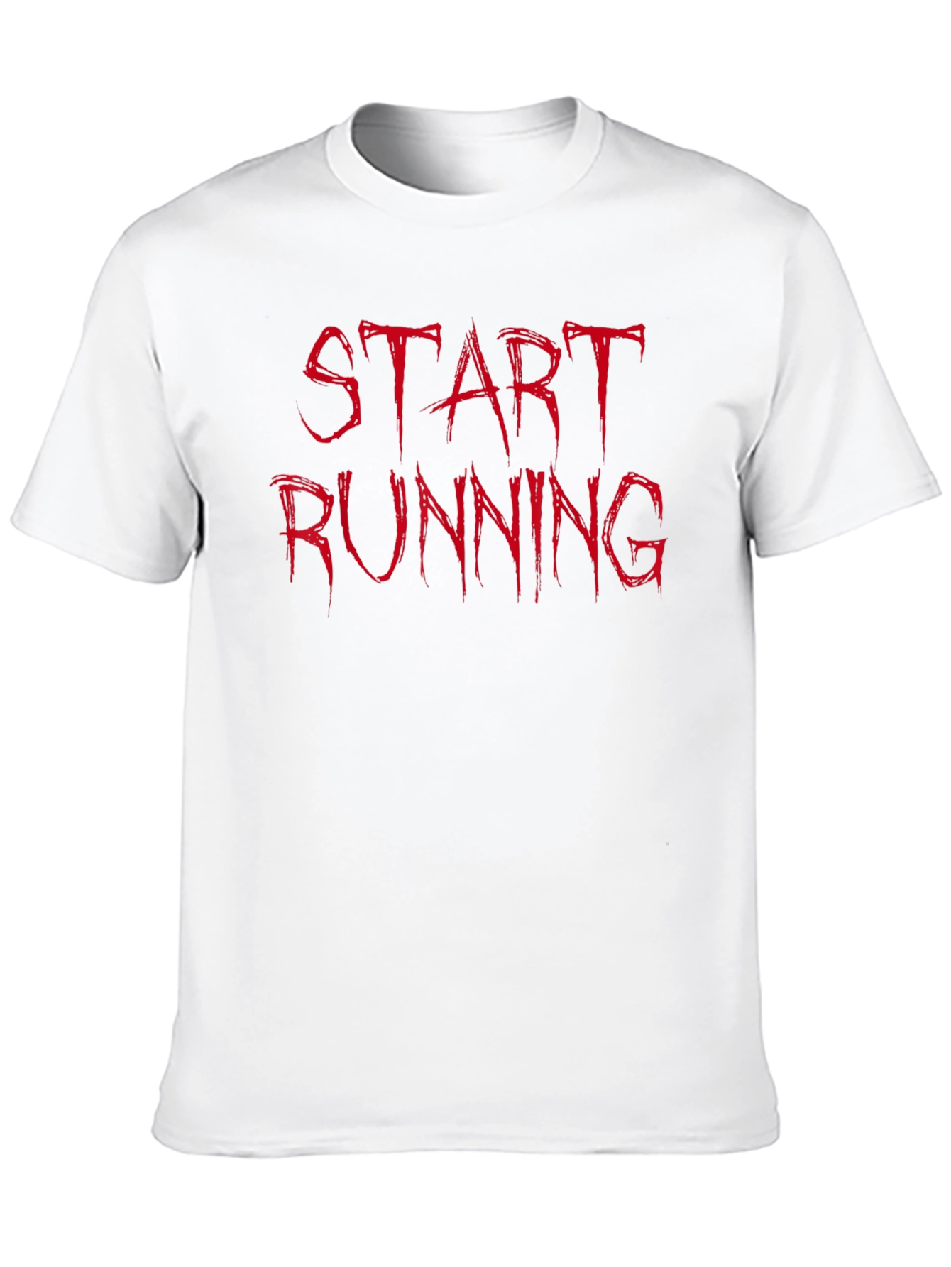 Start Running Graphic Tee - Black