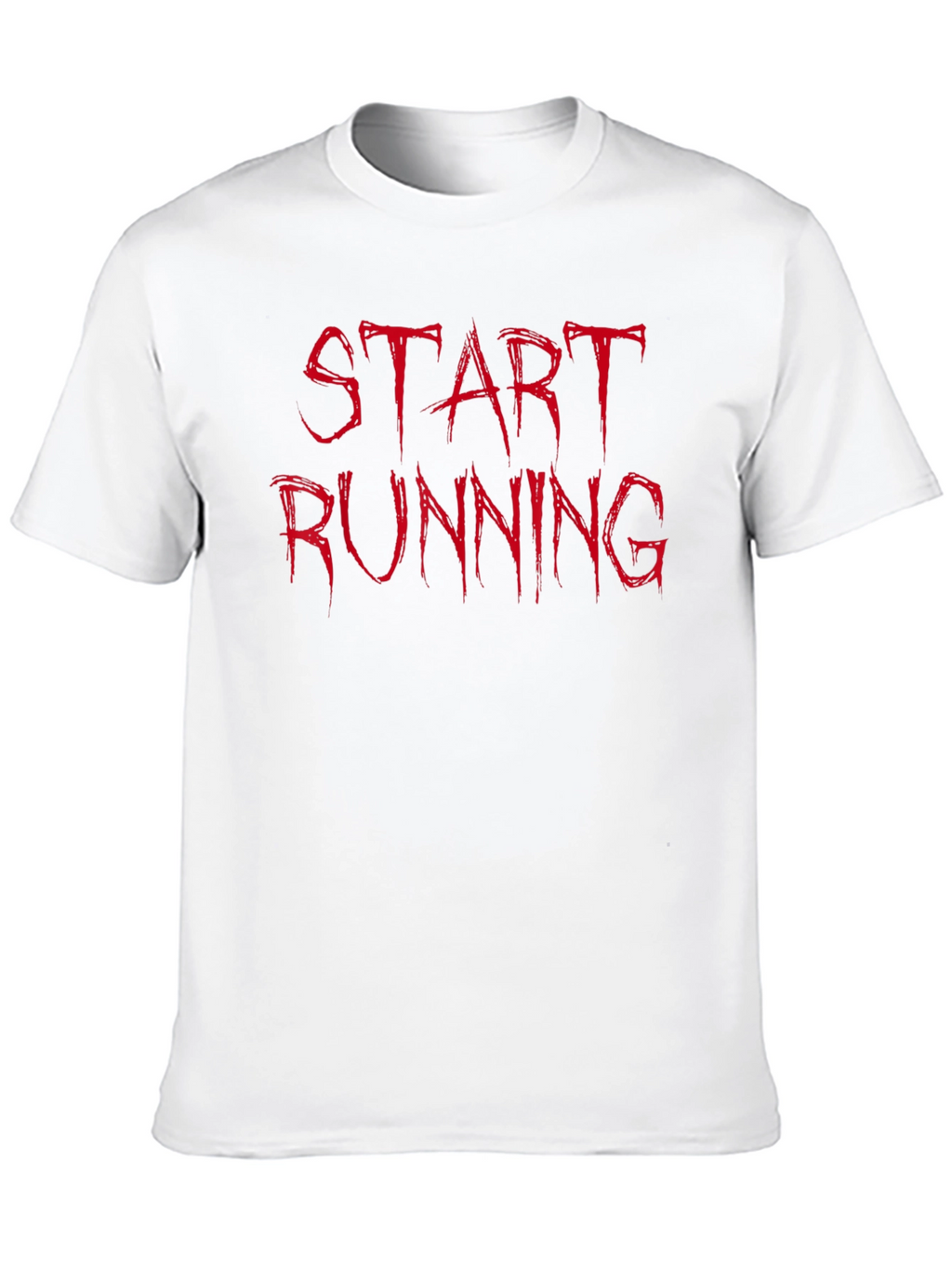 Start Running Graphic Tee - Black