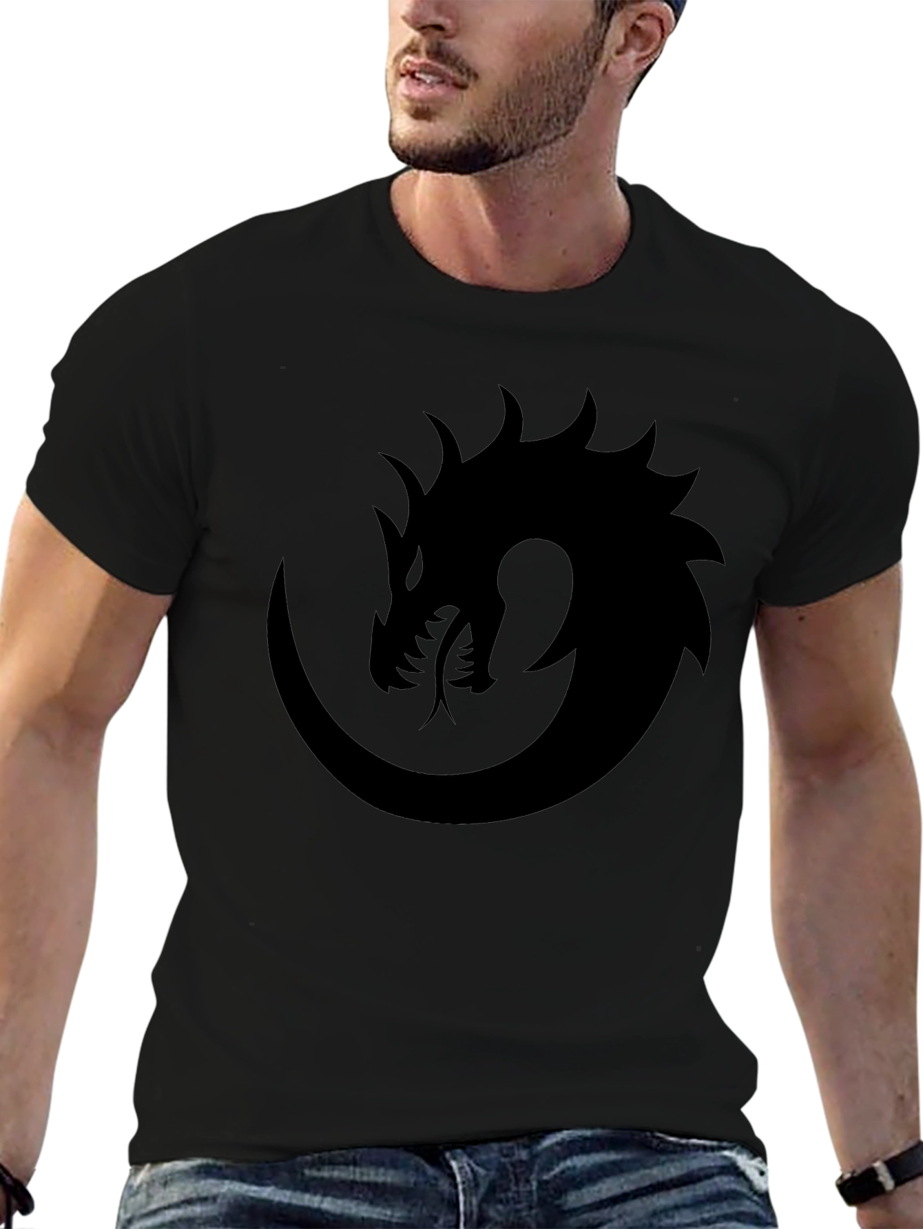 Dragon Emblem Black T-Shirt