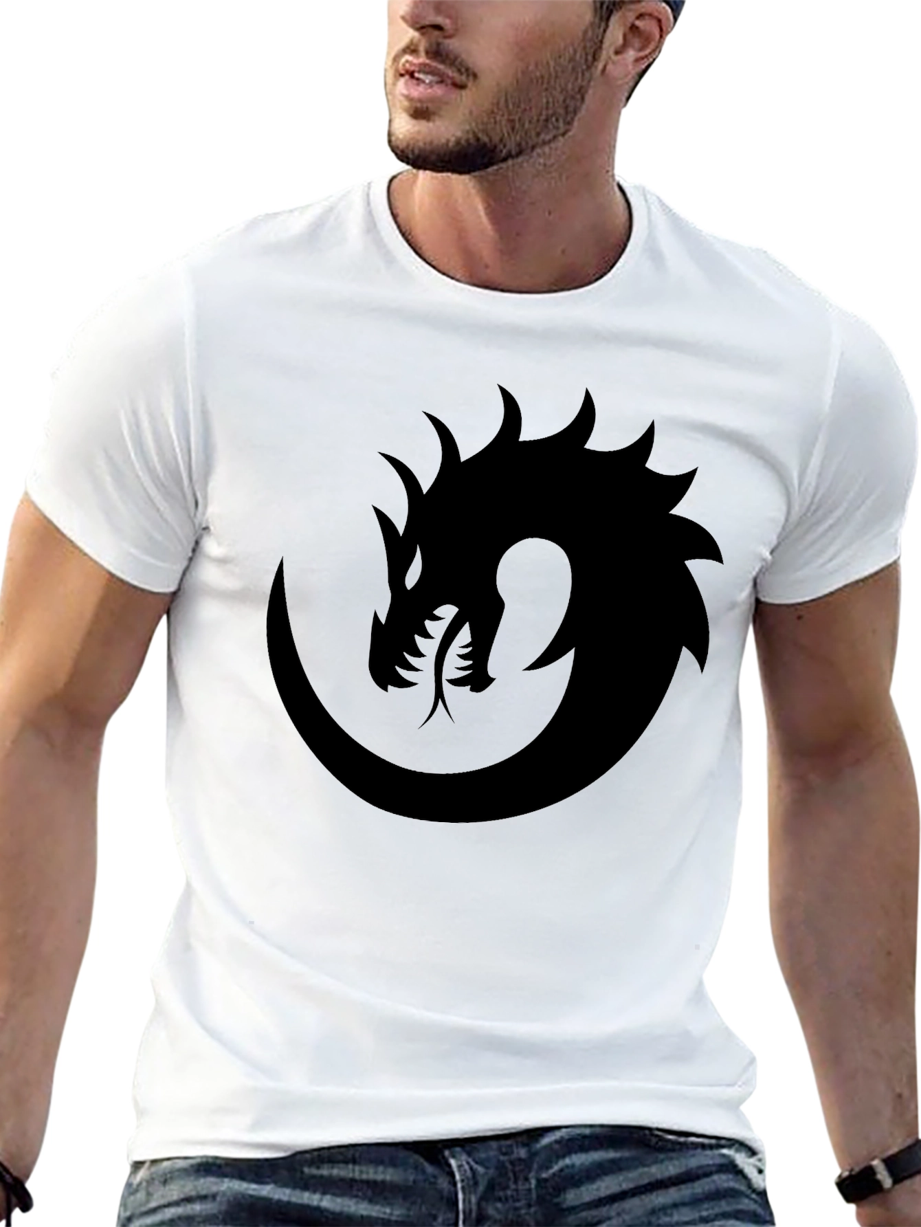Dragon Emblem Black T-Shirt