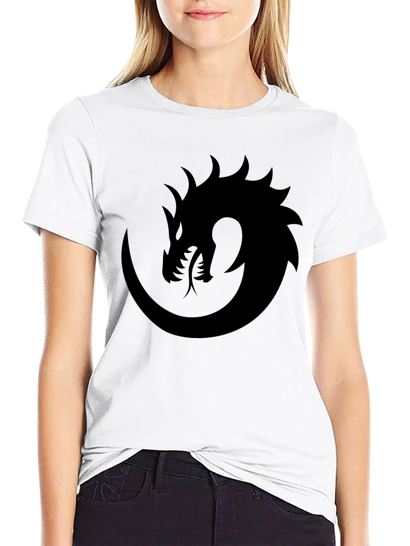 Dragon Emblem Black T-Shirt
