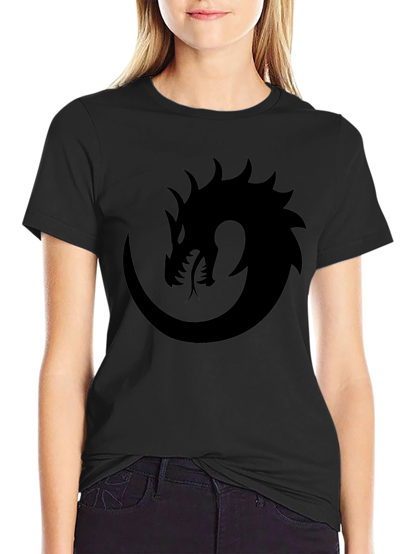 Dragon Emblem Black T-Shirt