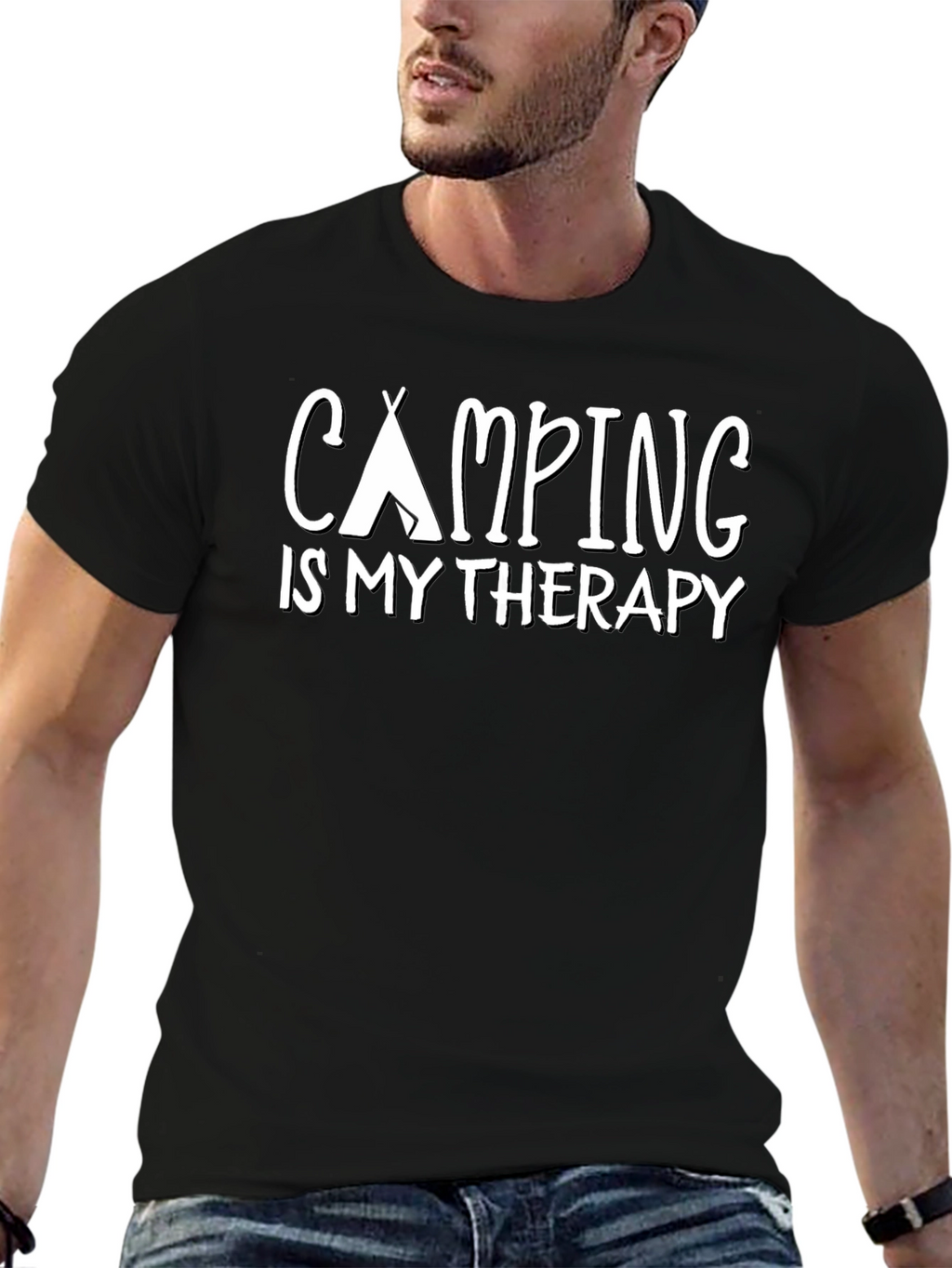 Camping is My Therapy T-Shirt