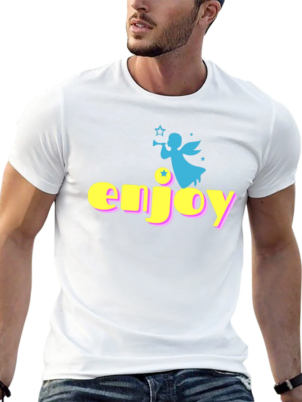 Enjoy Graphic T-Shirt - Casual Wear