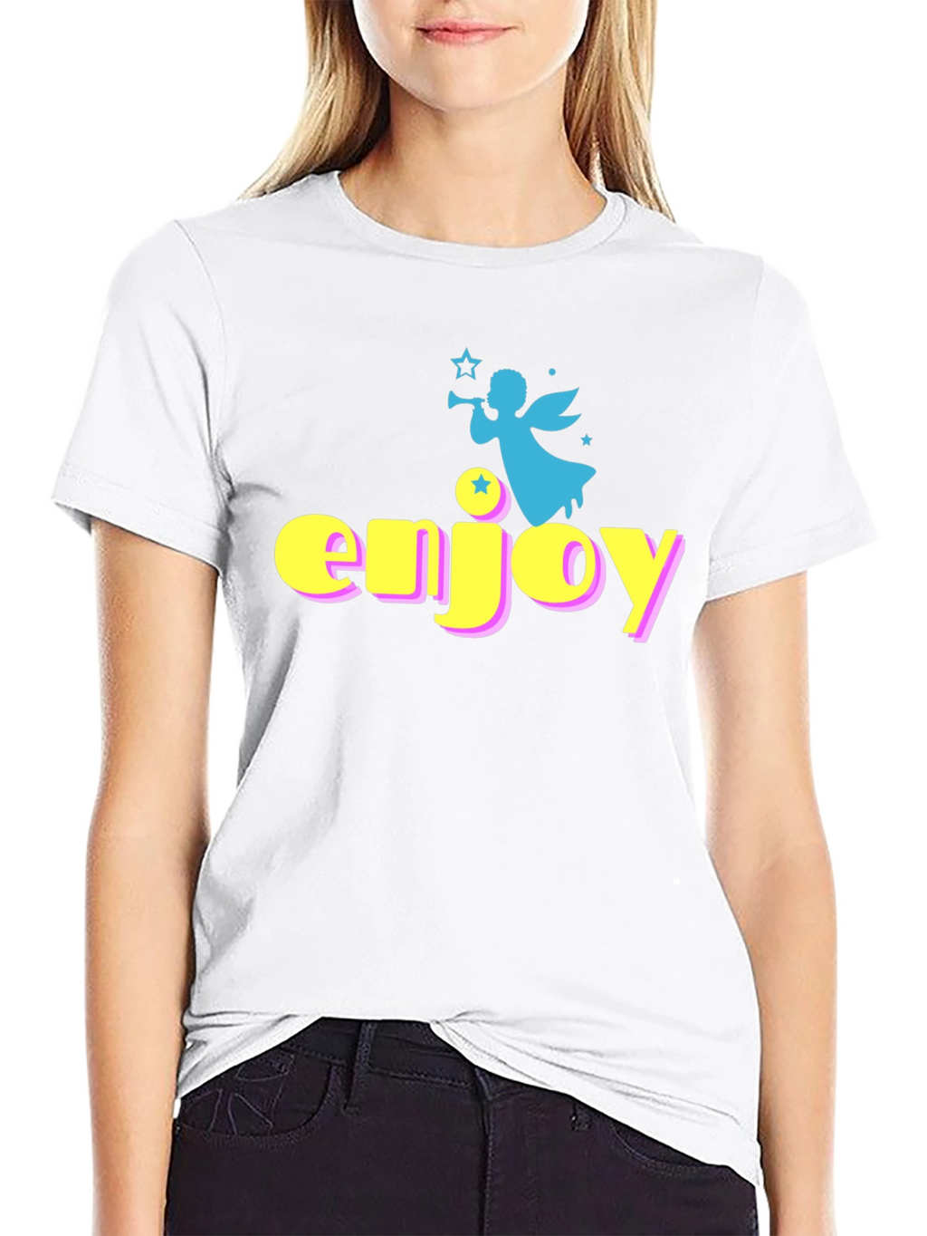 Enjoy Graphic T-Shirt - Casual Wear