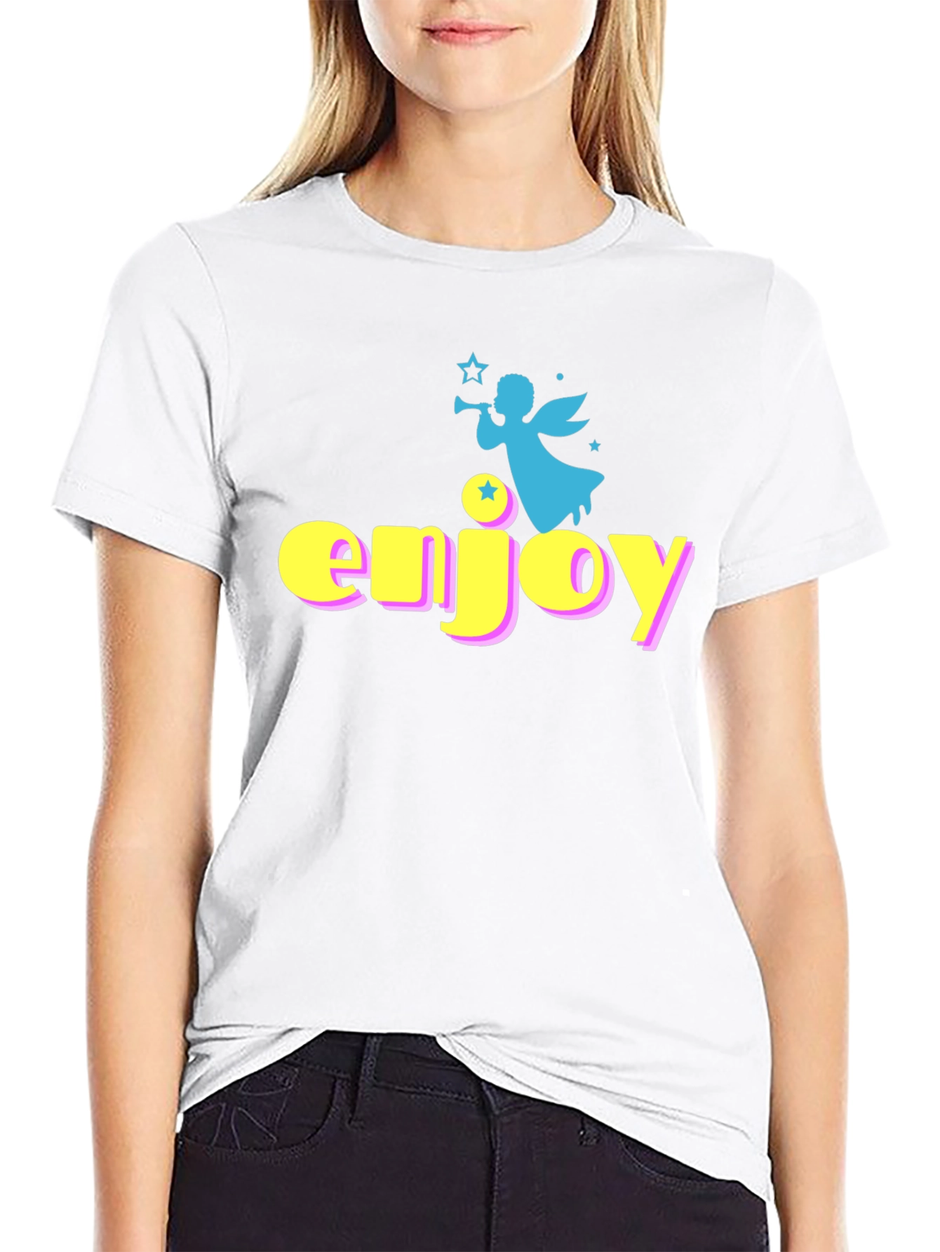 Enjoy Graphic T-Shirt - Casual Wear