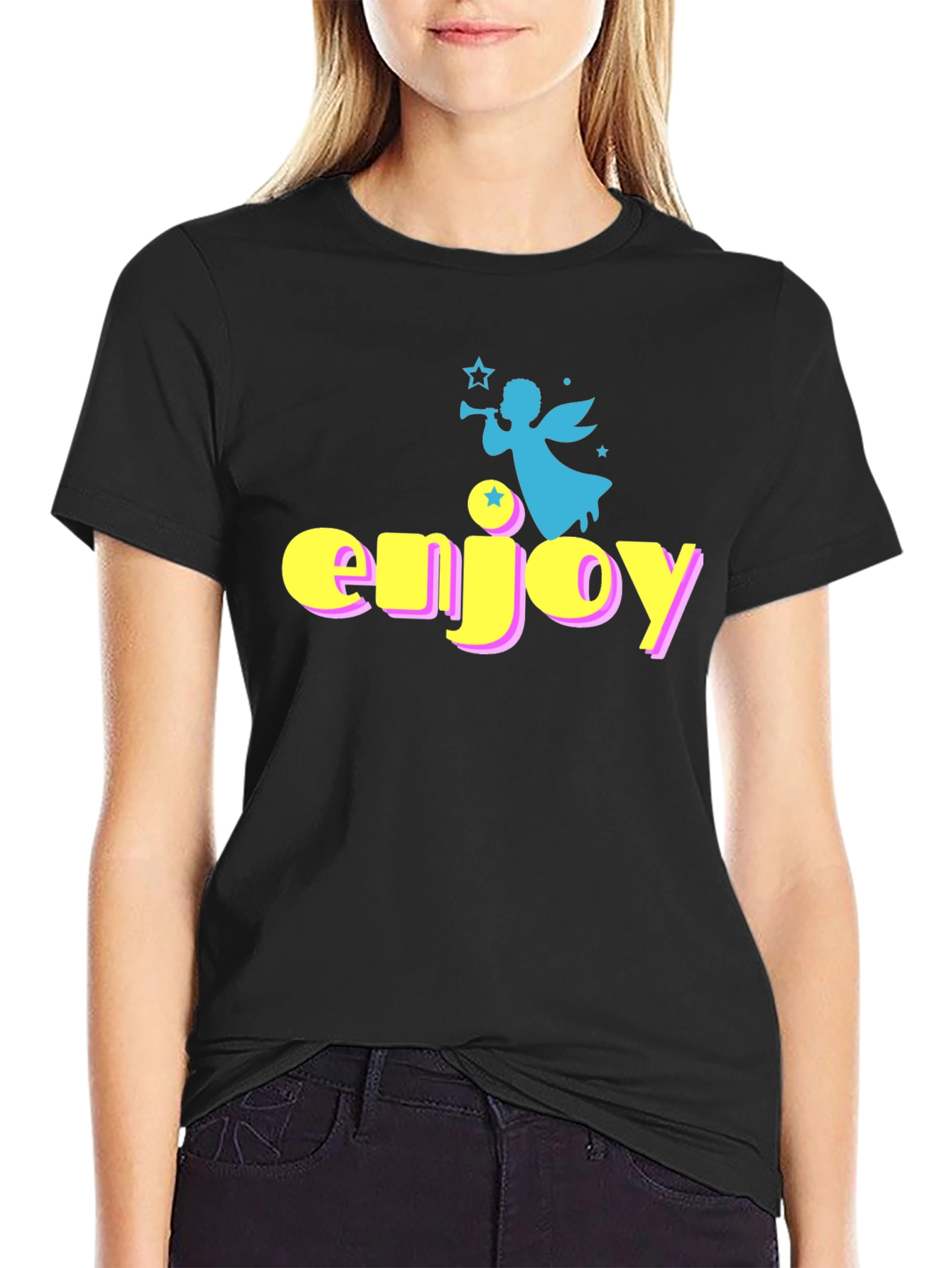 Enjoy Graphic T-Shirt - Casual Wear