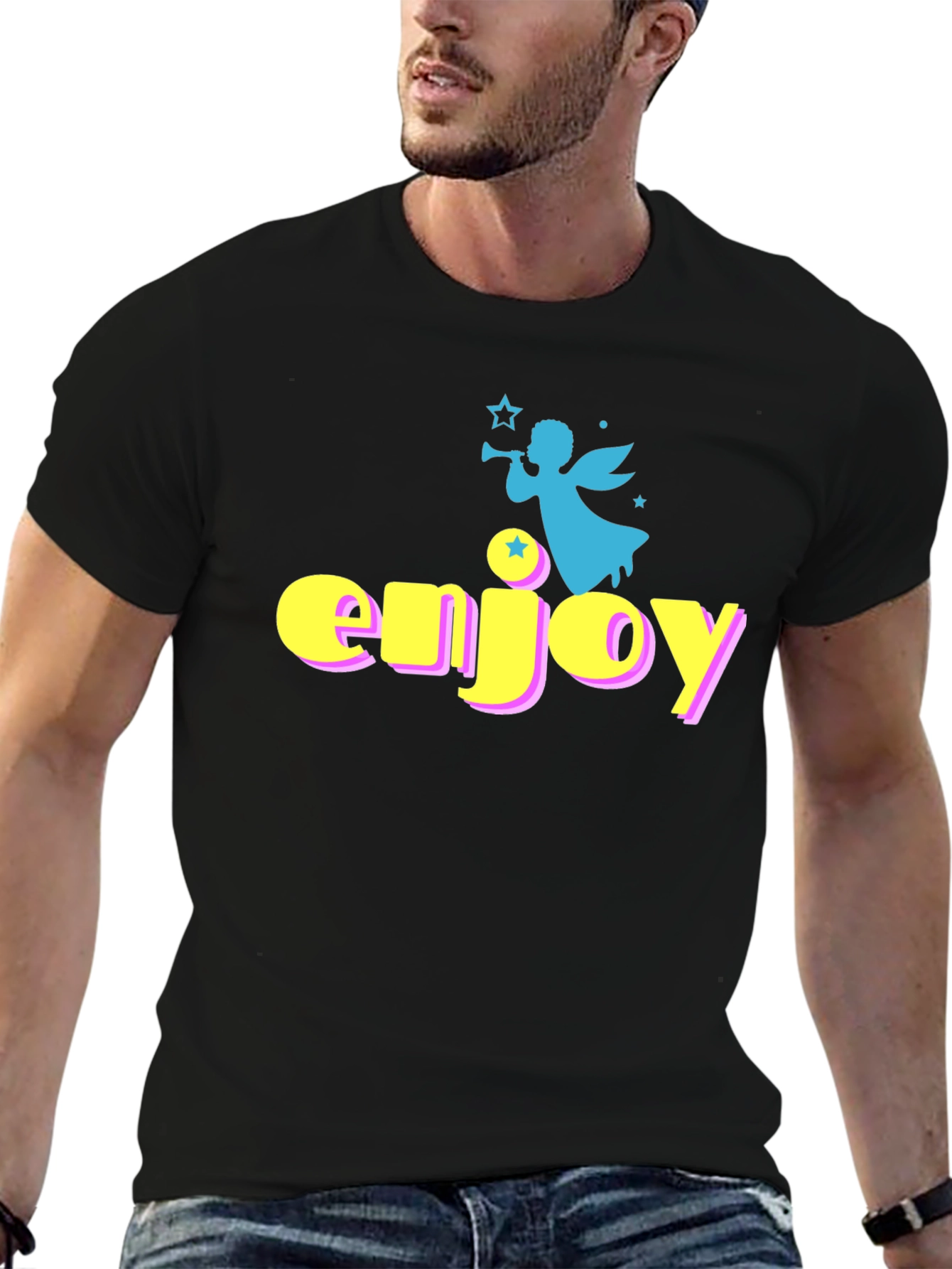 Enjoy Graphic T-Shirt - Casual Wear