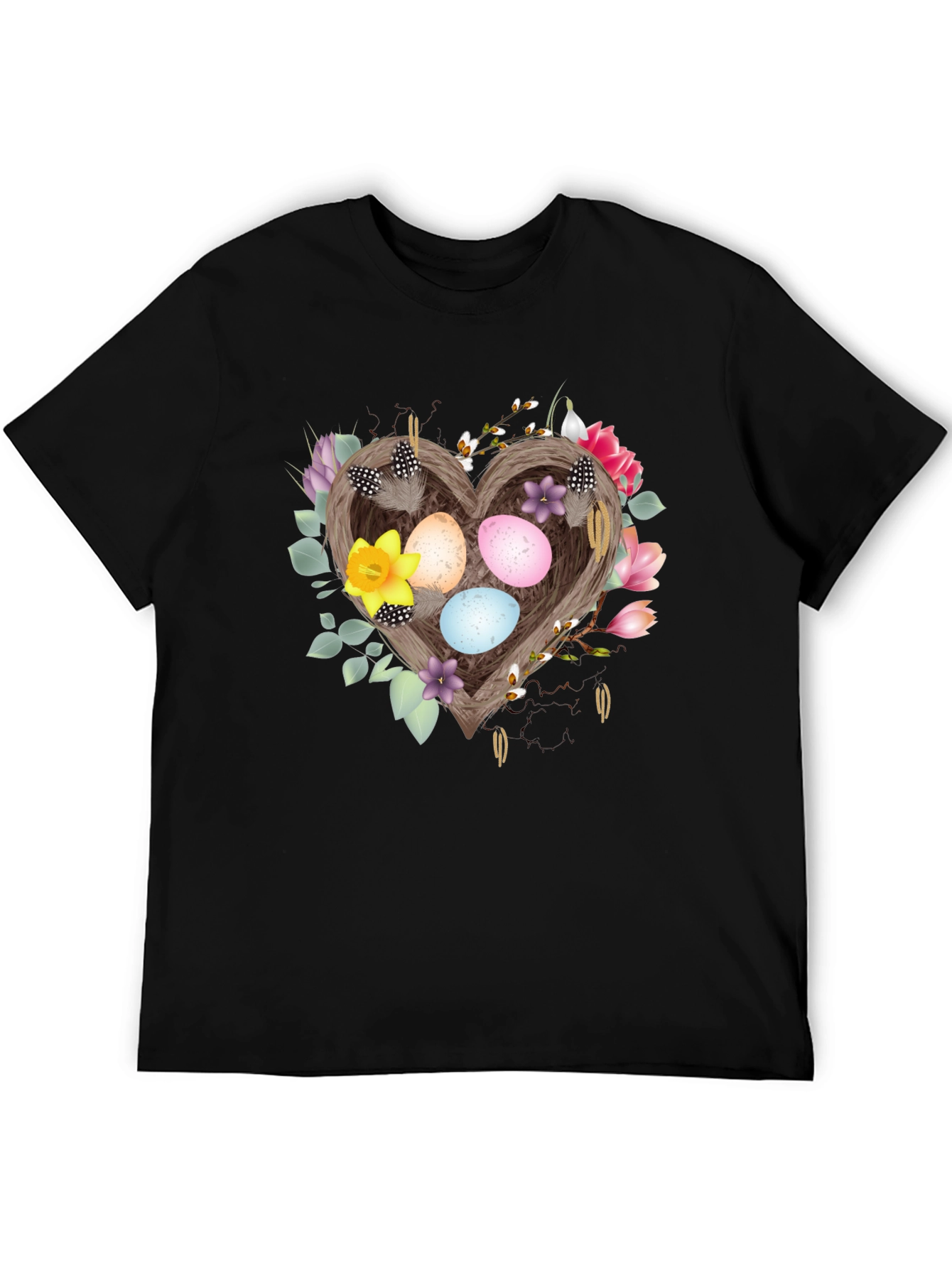 Easter Nest Heart T-Shirt