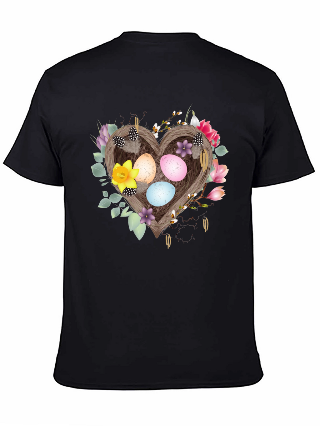 Easter Nest Heart T-Shirt