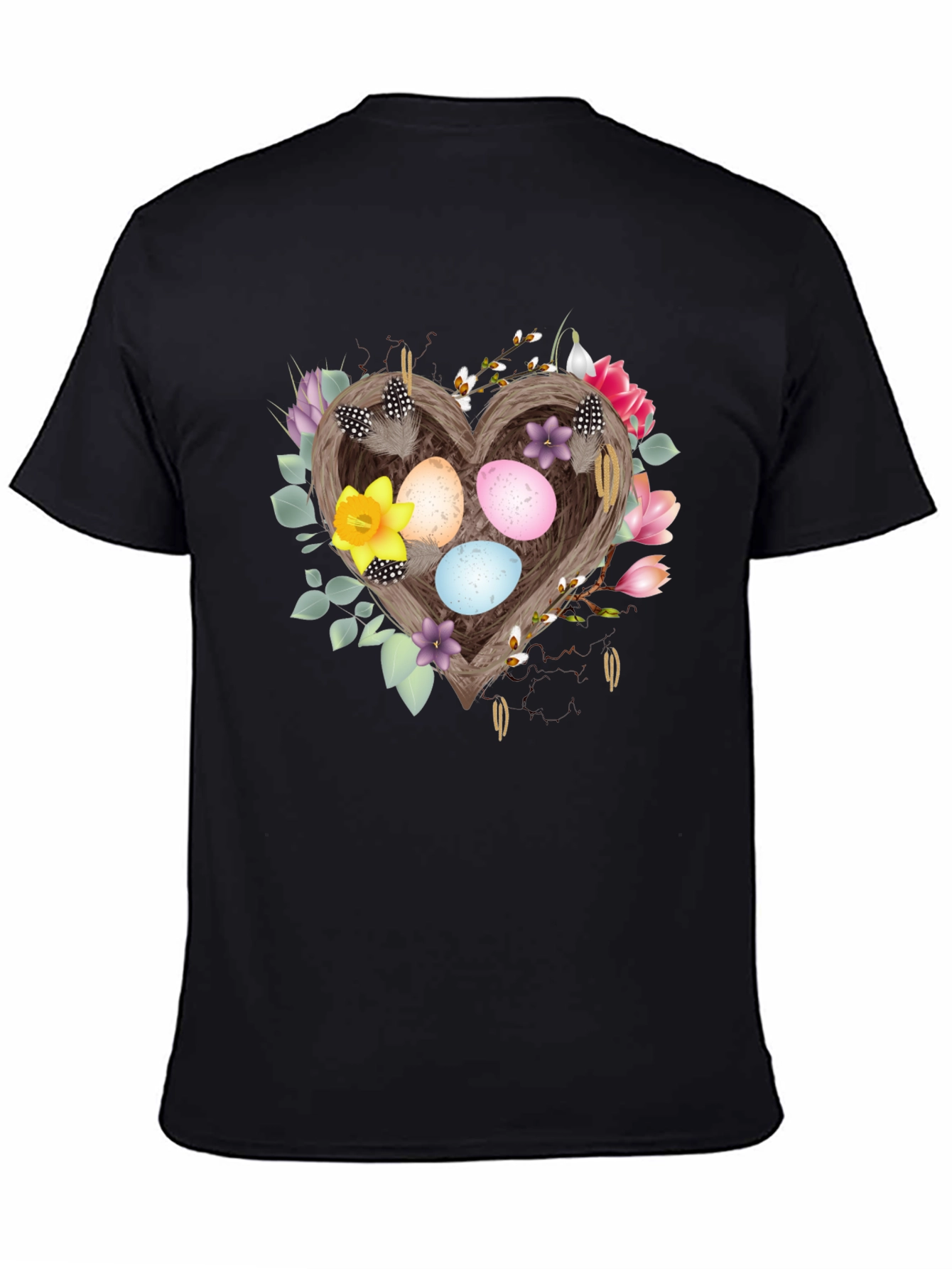 Easter Nest Heart T-Shirt