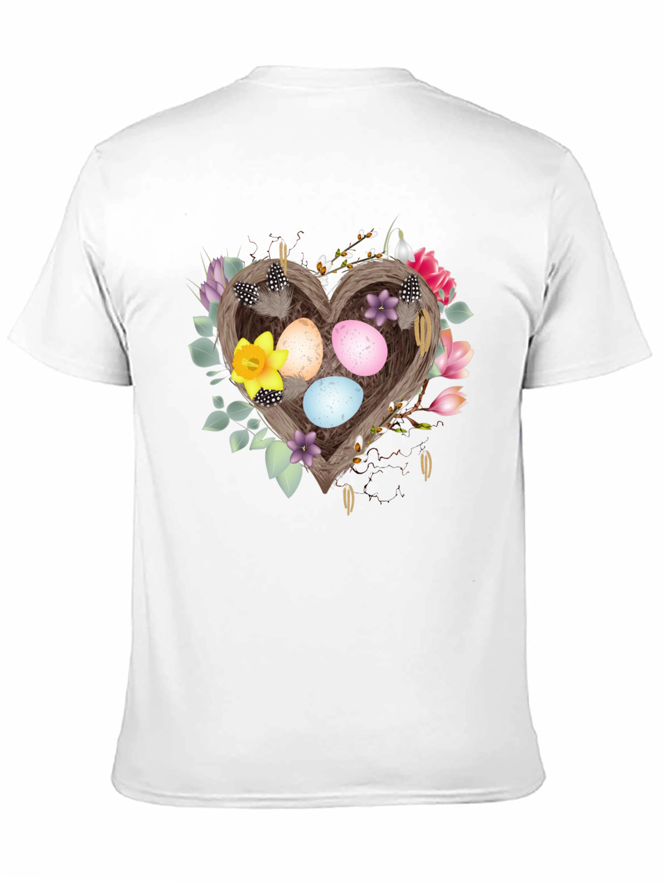 Easter Nest Heart T-Shirt