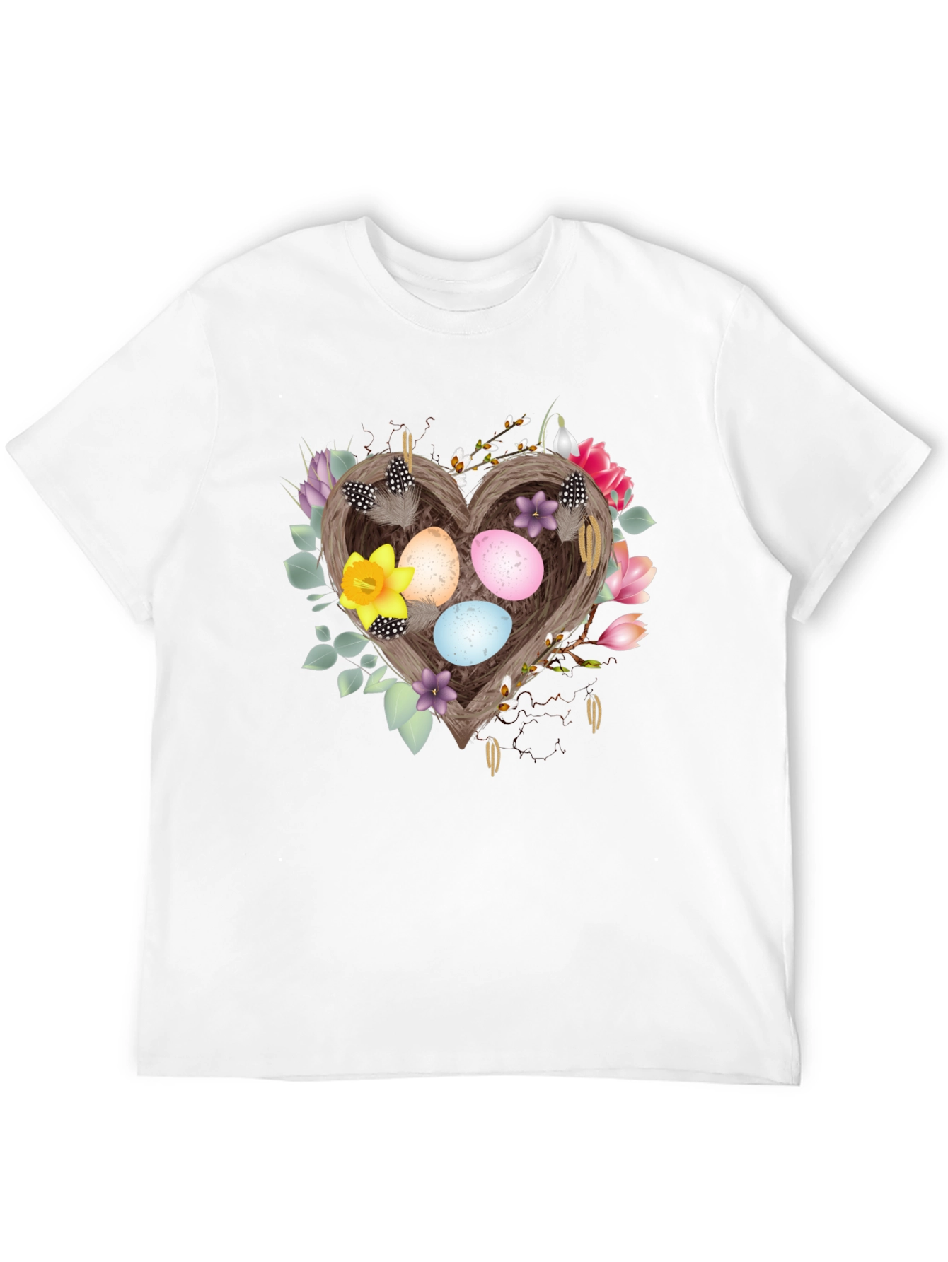 Easter Nest Heart T-Shirt